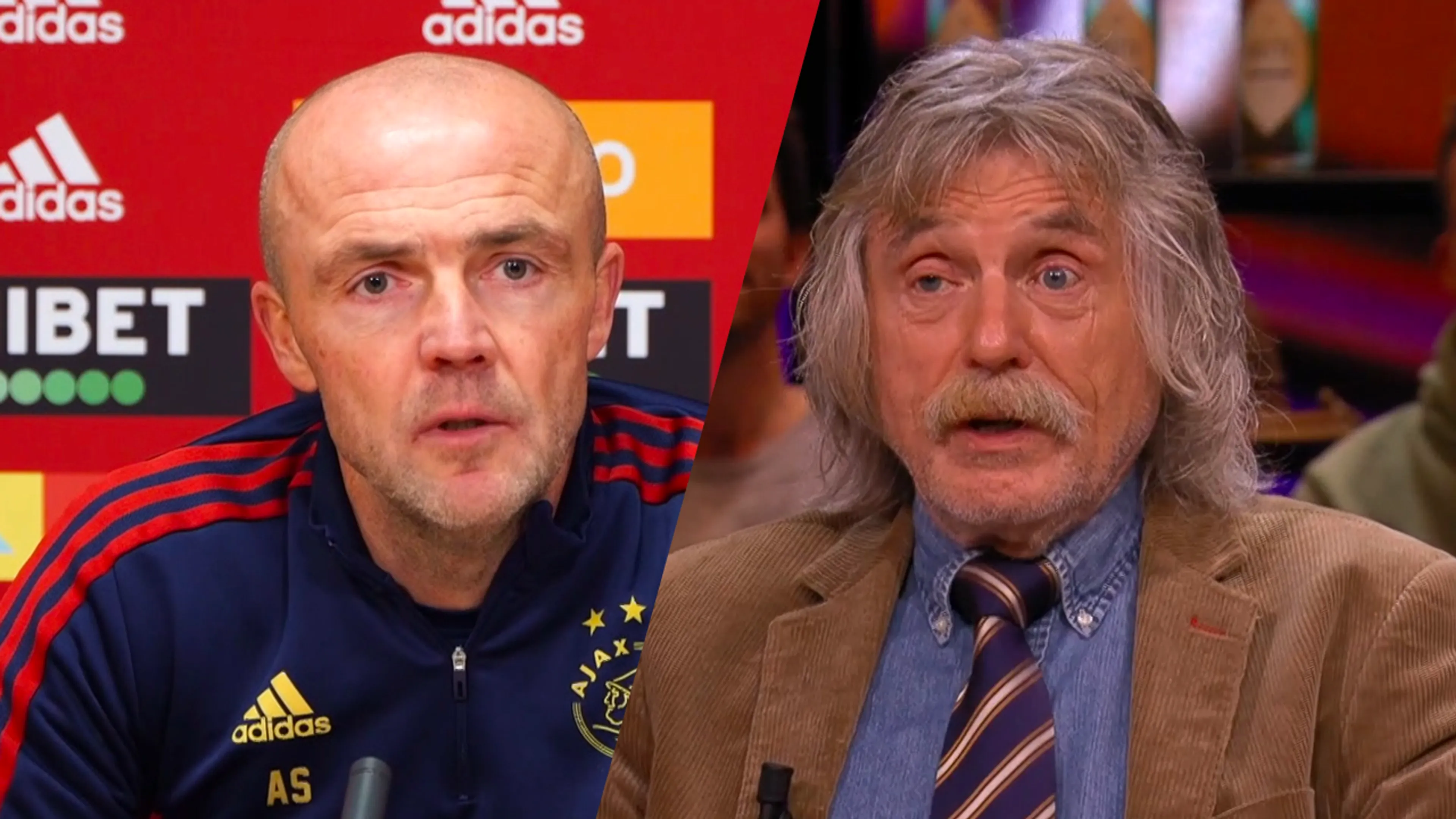 Johan afgekapt door open deuren van Schreuder: 'Als zo'n Jan Lul ook al voorgaat...'