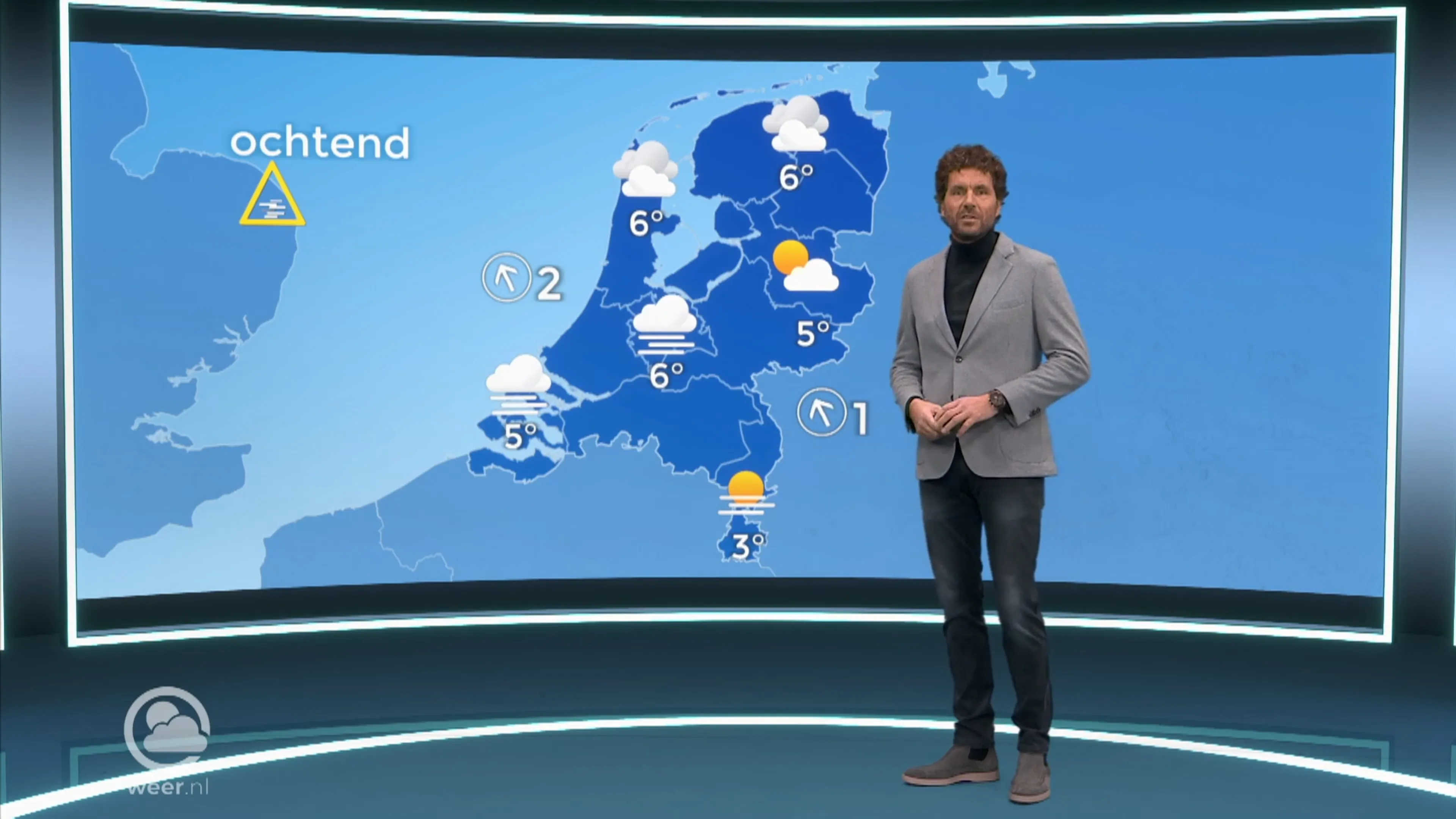 Weerbericht maandag 13 februari 2023