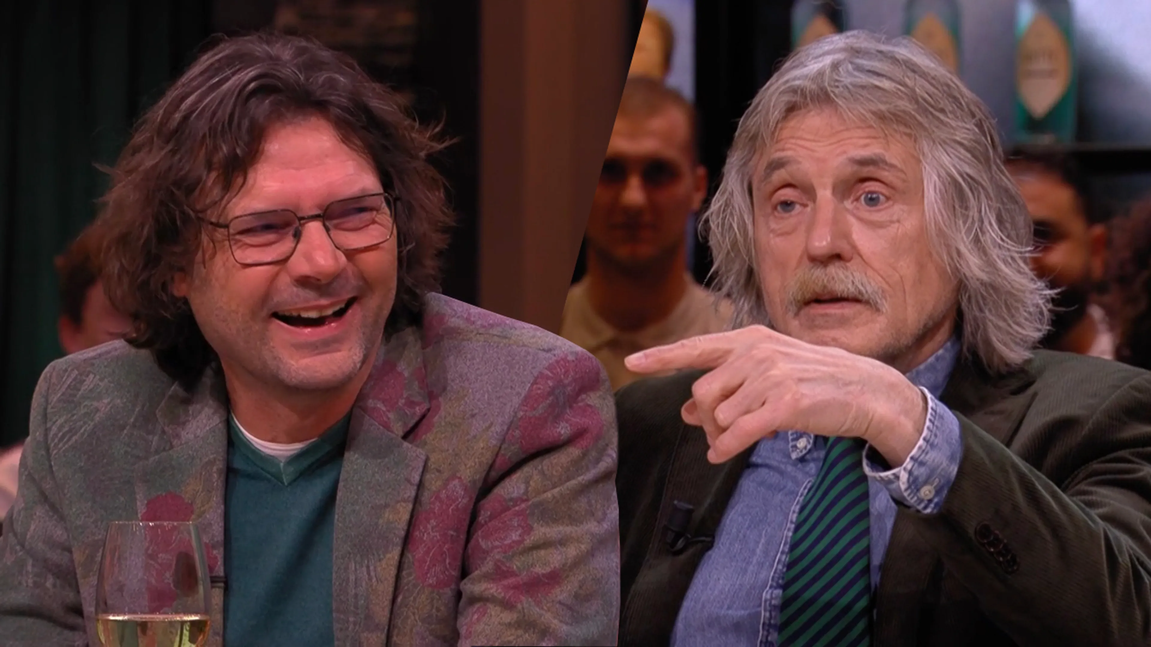 Johan heeft vulgair treinfilmpje: 'Job, je bent stiekem gefilmd!'