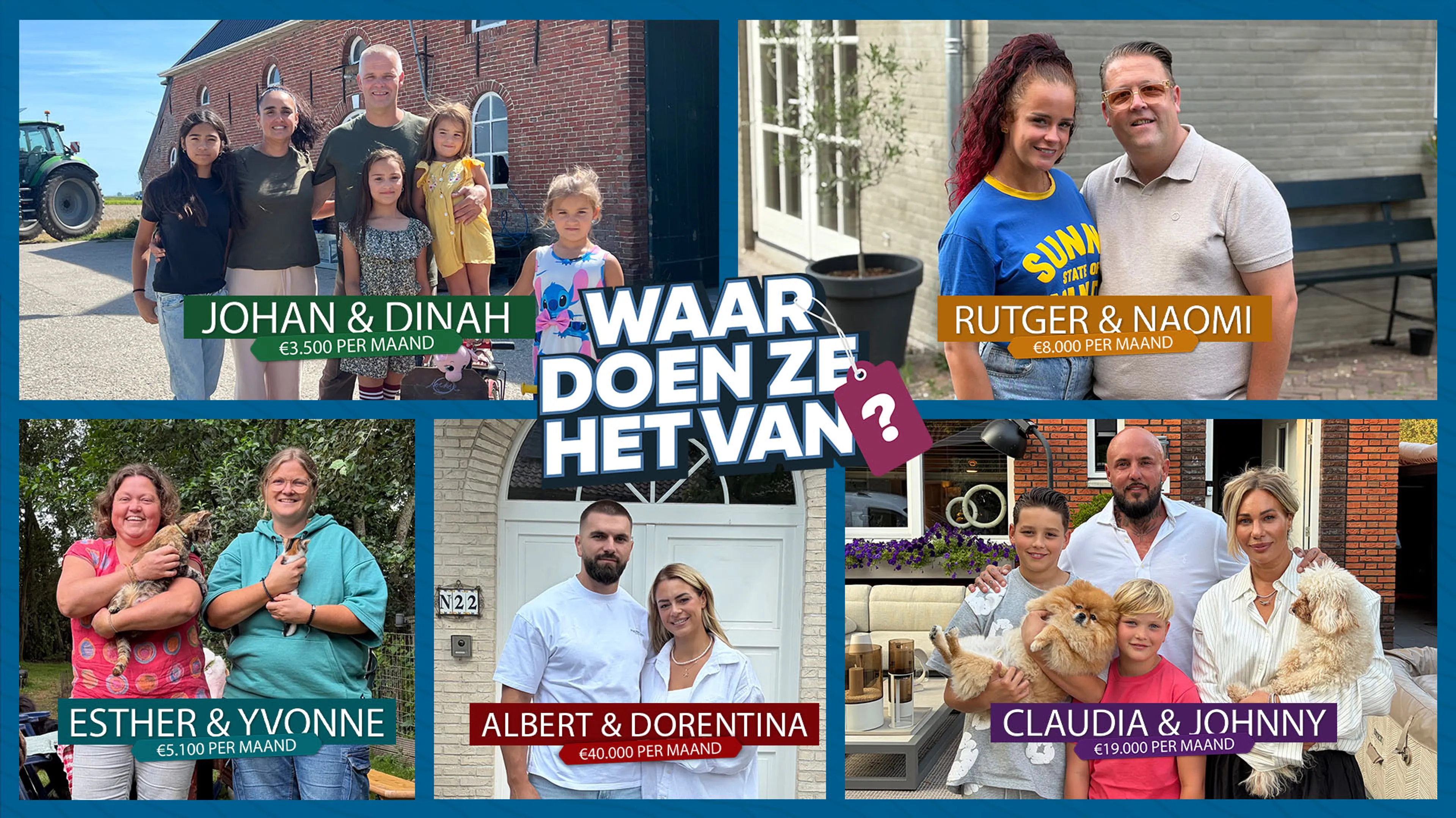 Vijf huishoudens geven een kijkje in hun portemonnee