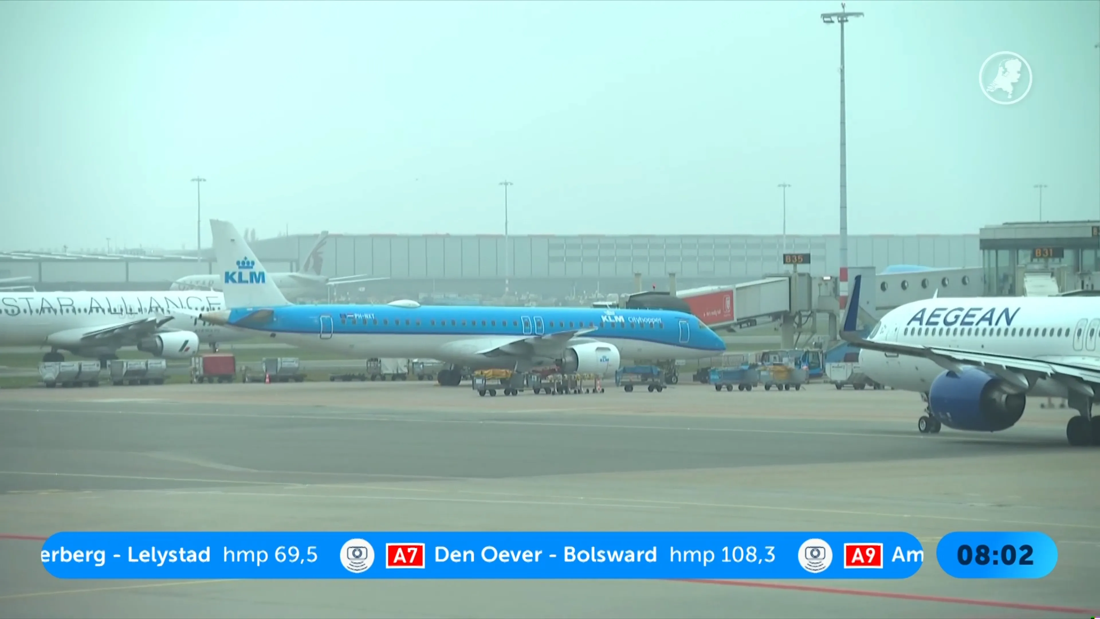 Powerbank vliegt in brand op KLM-vlucht, toestel keert terug naar Schiphol