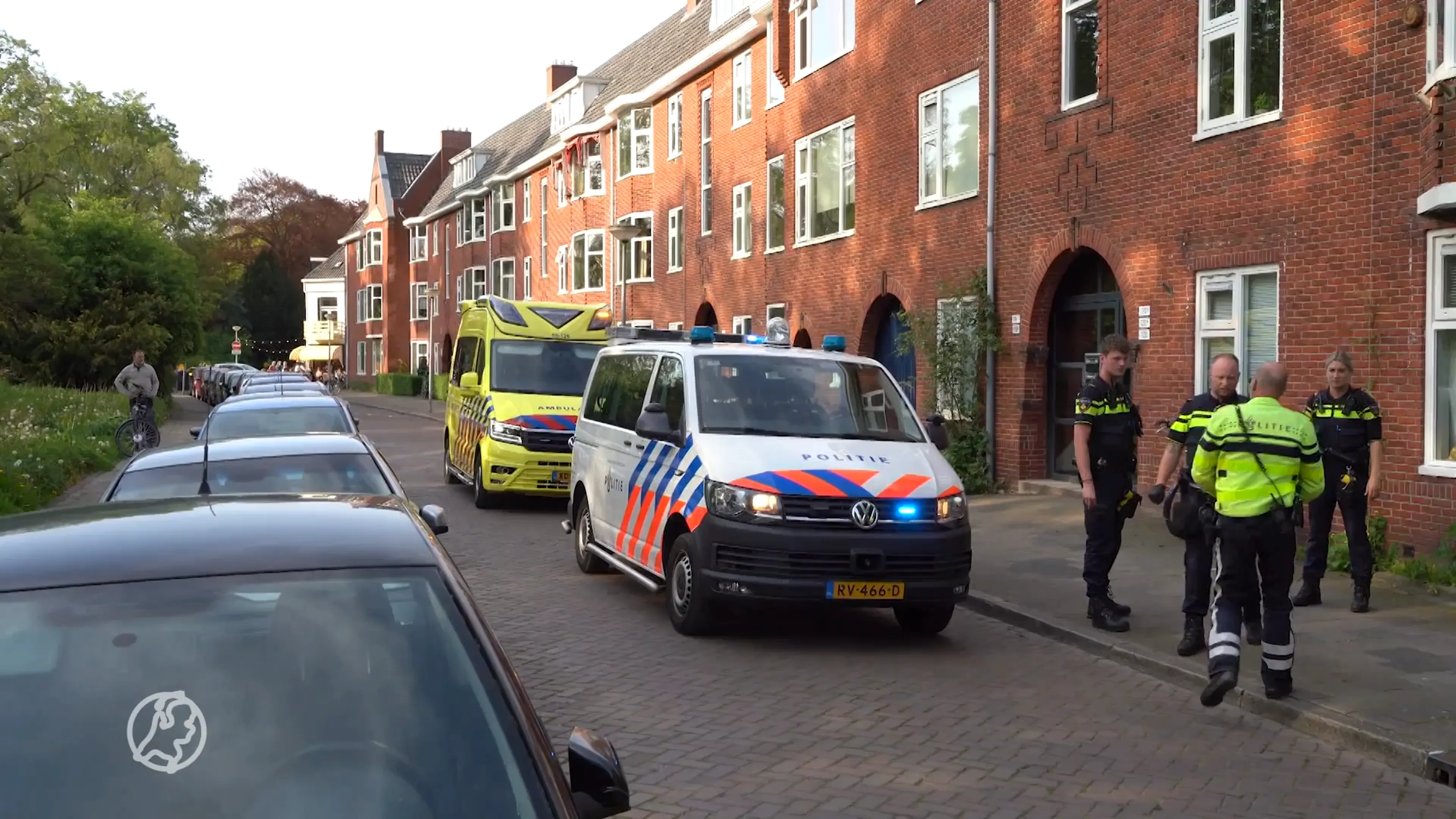 Persoon ernstig gewond na zware aanrijding in Groningen