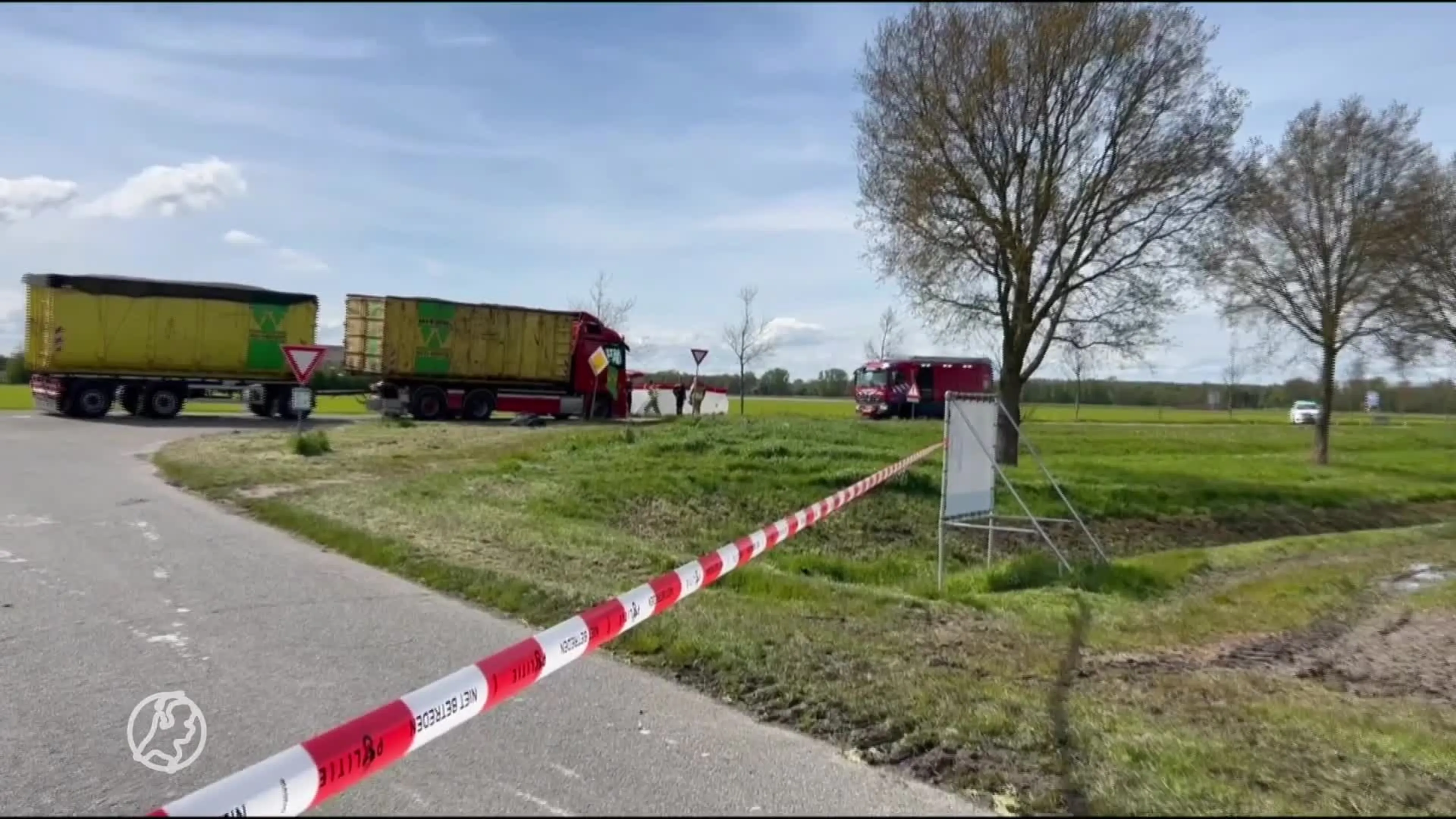 Automobilist overleden na ongeluk met vrachtwagen in Lelystad