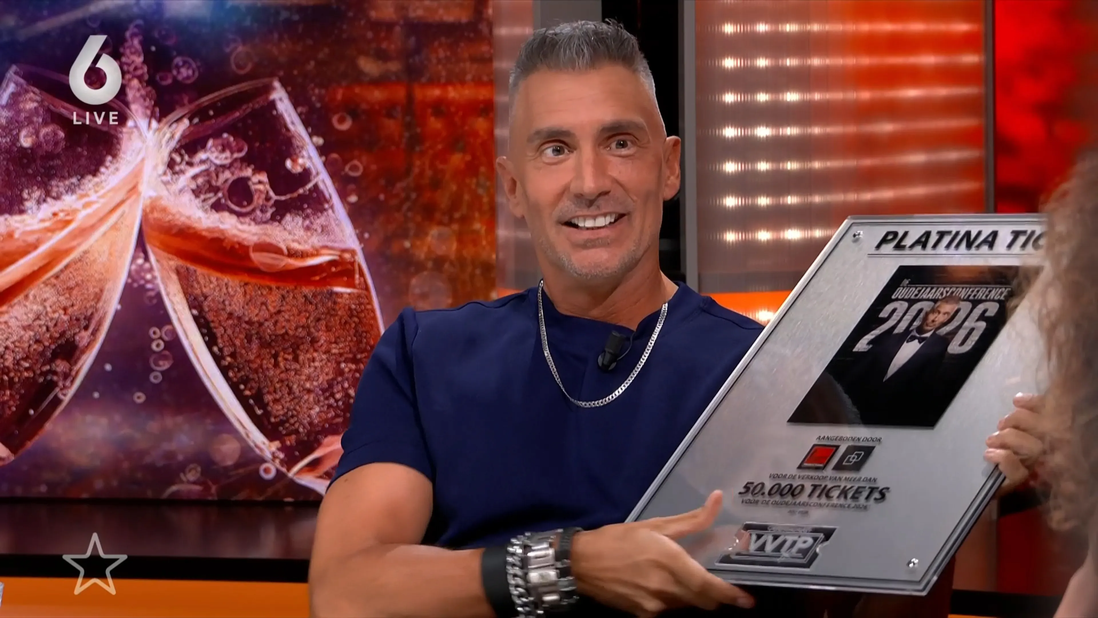Shownieuws verrast Guido Weijers met Platinum Ticketprijs