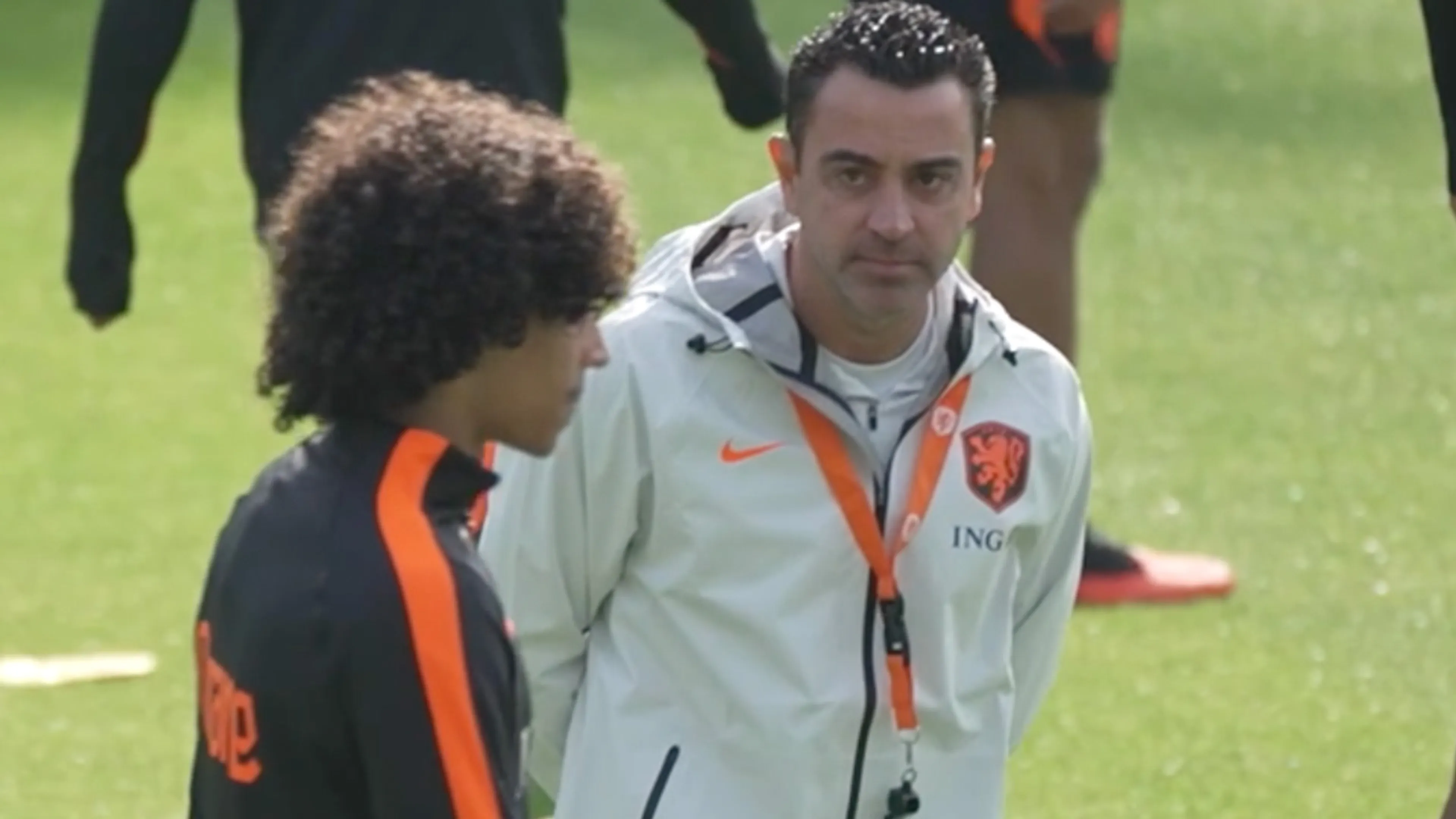 In beeld: Oranje traint in aanloop naar het Nations League-duel met Servië