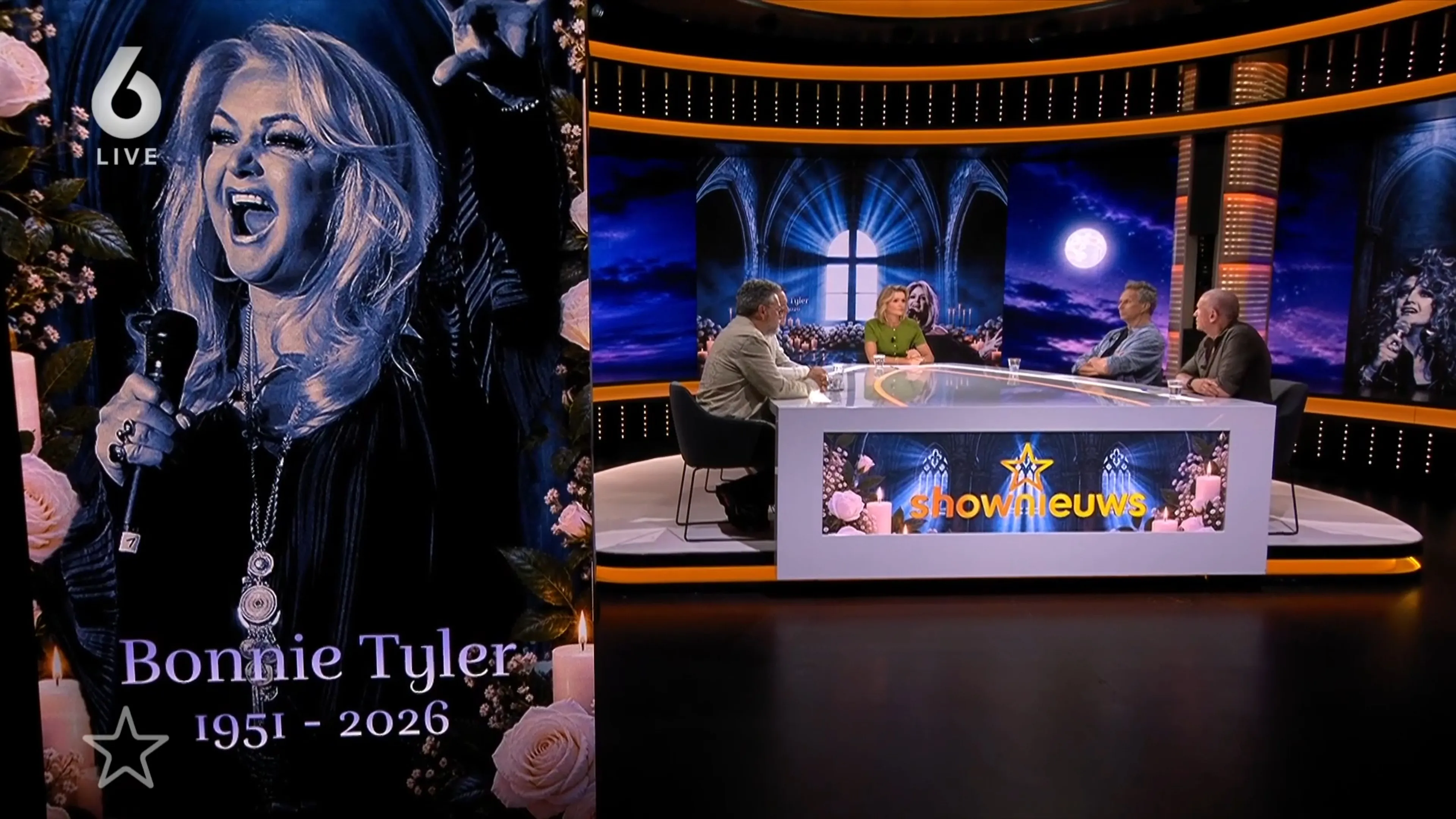 Voorbereidingen uitvaart Bonnie Tyler in volle gang