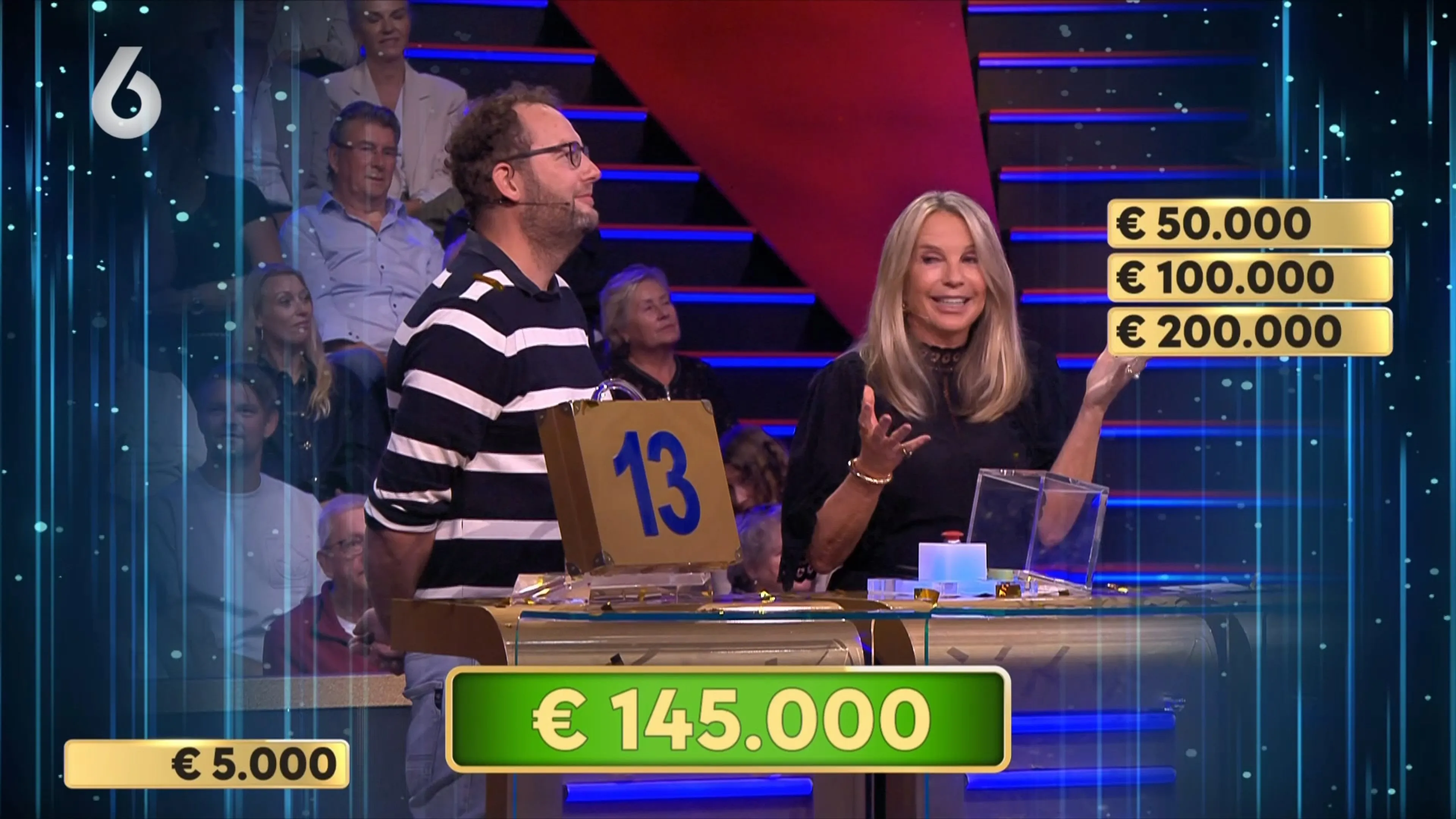 Bert stopte precies op tijd en neemt 145K mee naar huis!