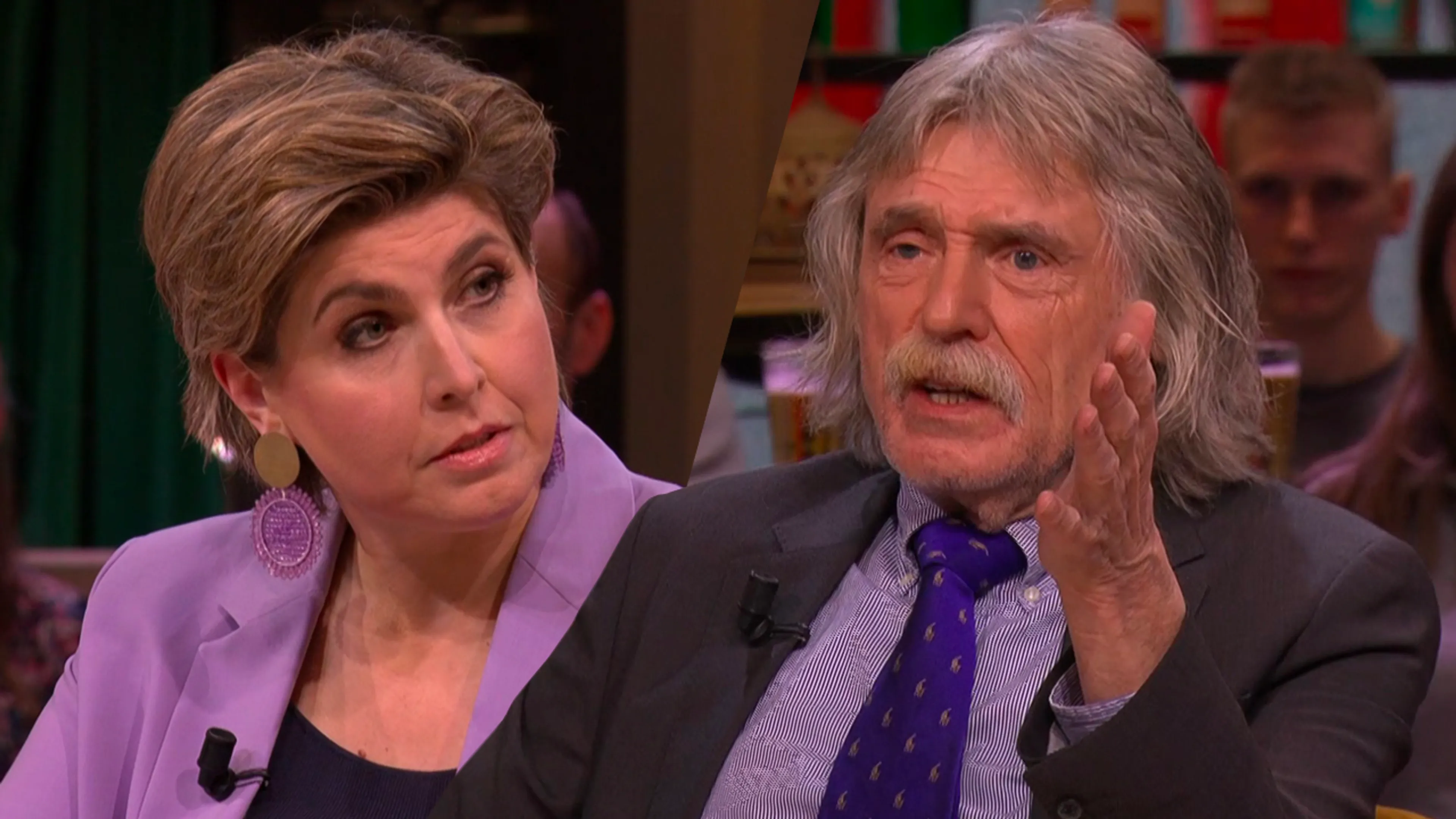 Johan hoort Angela over grensoverschrijdend gedrag: ‘Ga eens onderzoek doen bij het AD!’