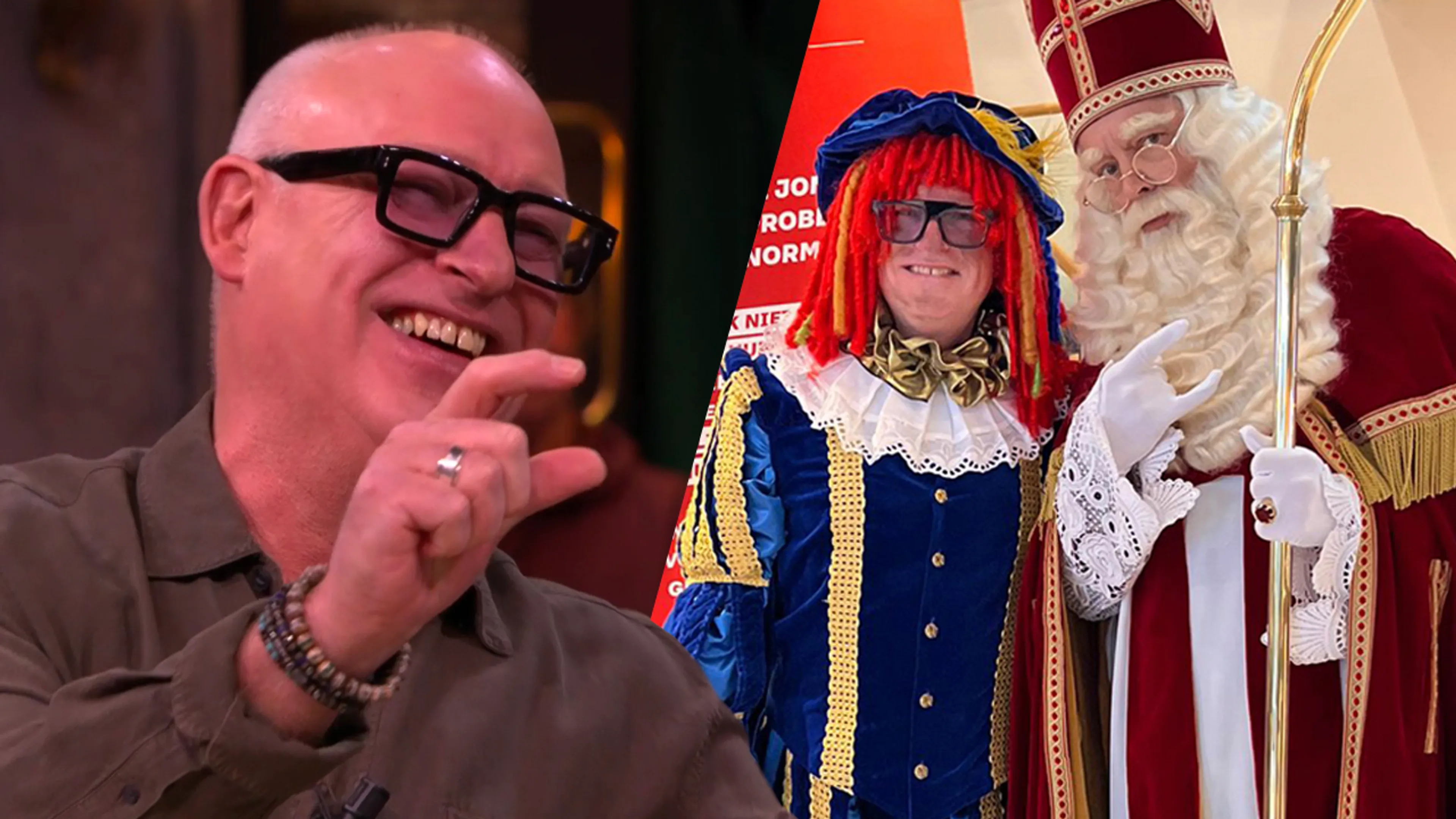 René blikt terug op optreden als Sinterklaas en Piet: ‘Dat vond ik zó goed!’