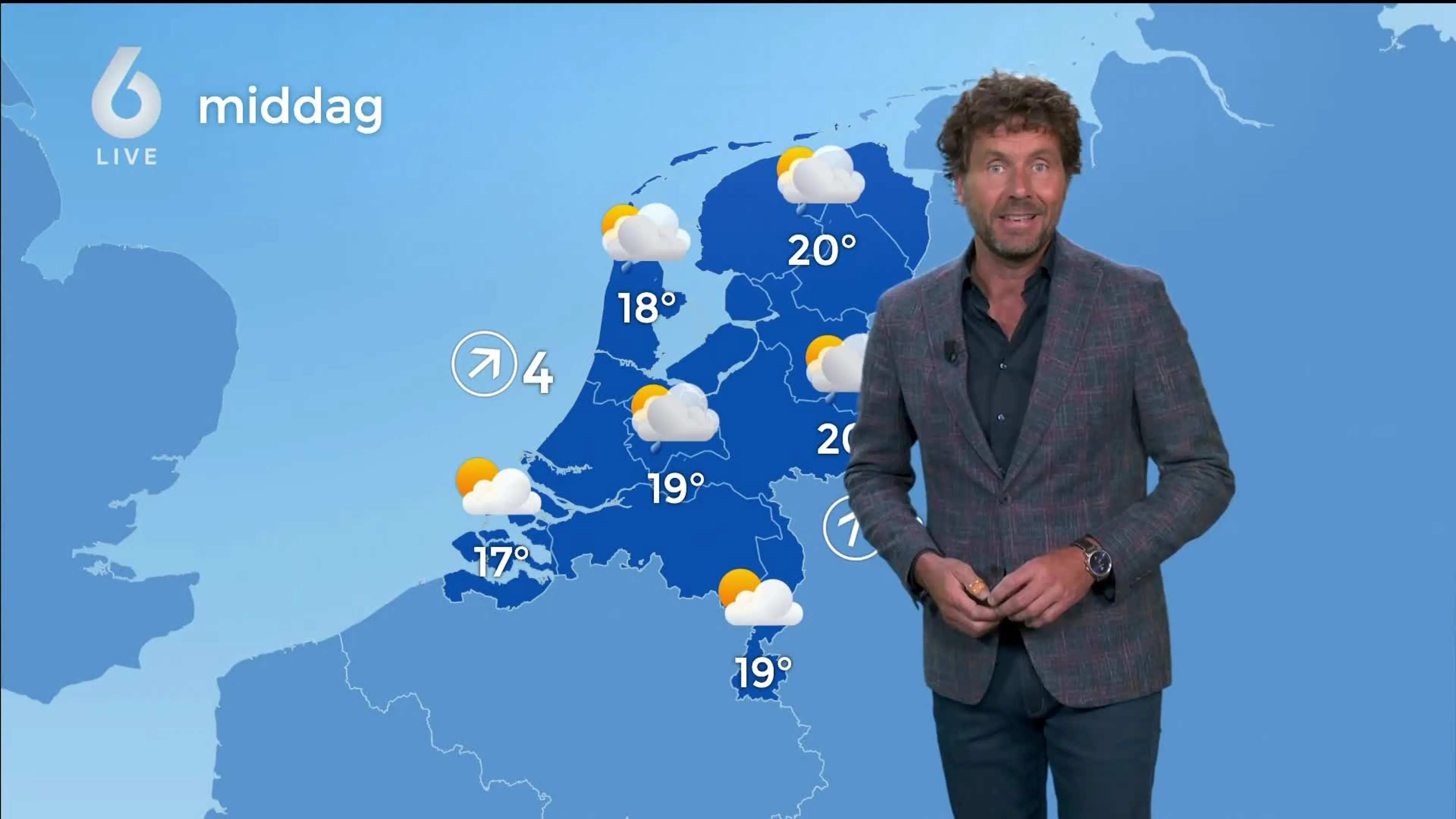 Na regen komt nog meer regen: begin volgende week wisselvallig