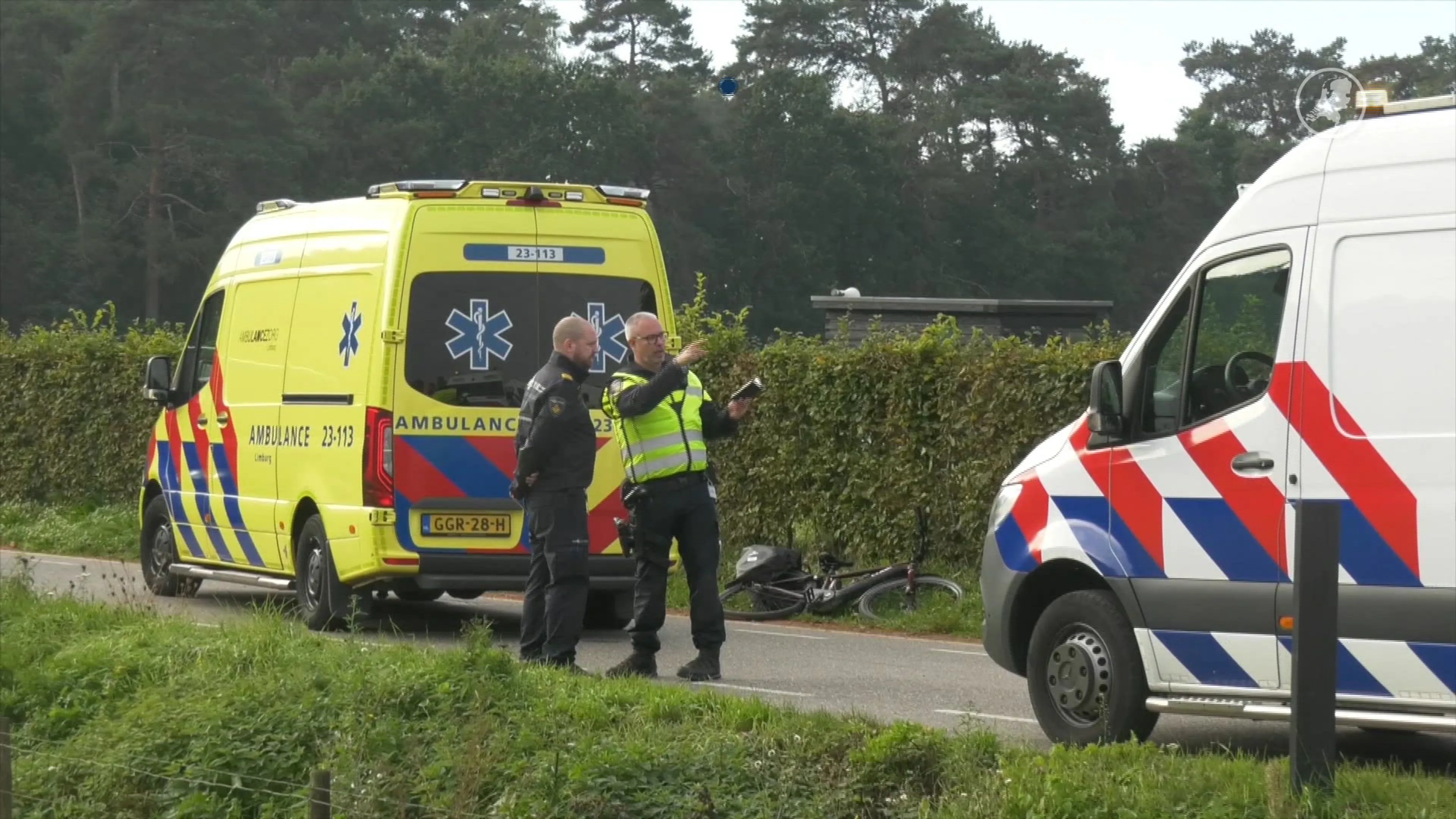 Fietser overleden na aanrijding met auto in Montfort