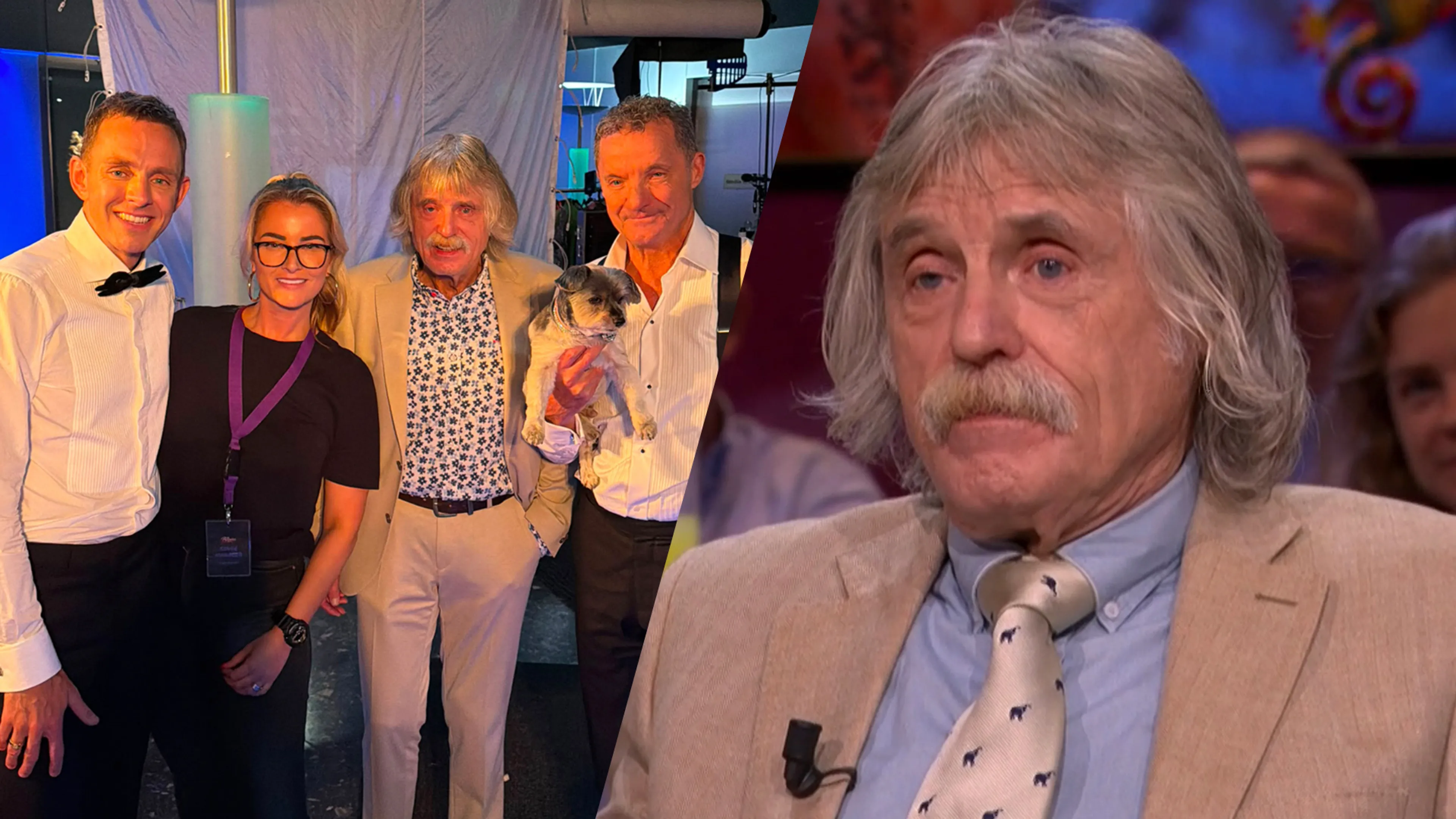 Johan Derksen blikt op geheel eigen wijze terug op opnames voor bioscoopfilm De Bevers