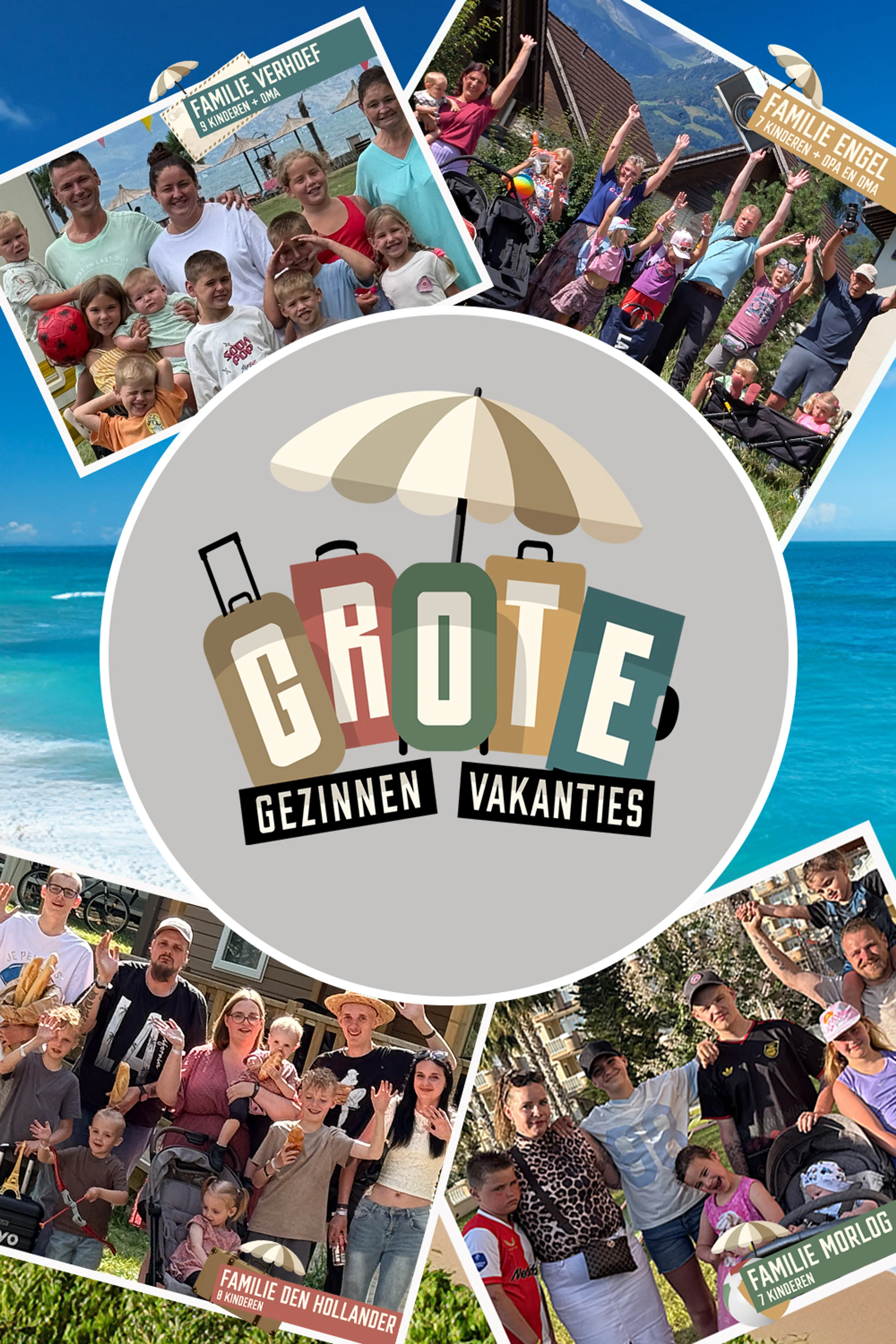 Grote Gezinnen, Grote Vakanties