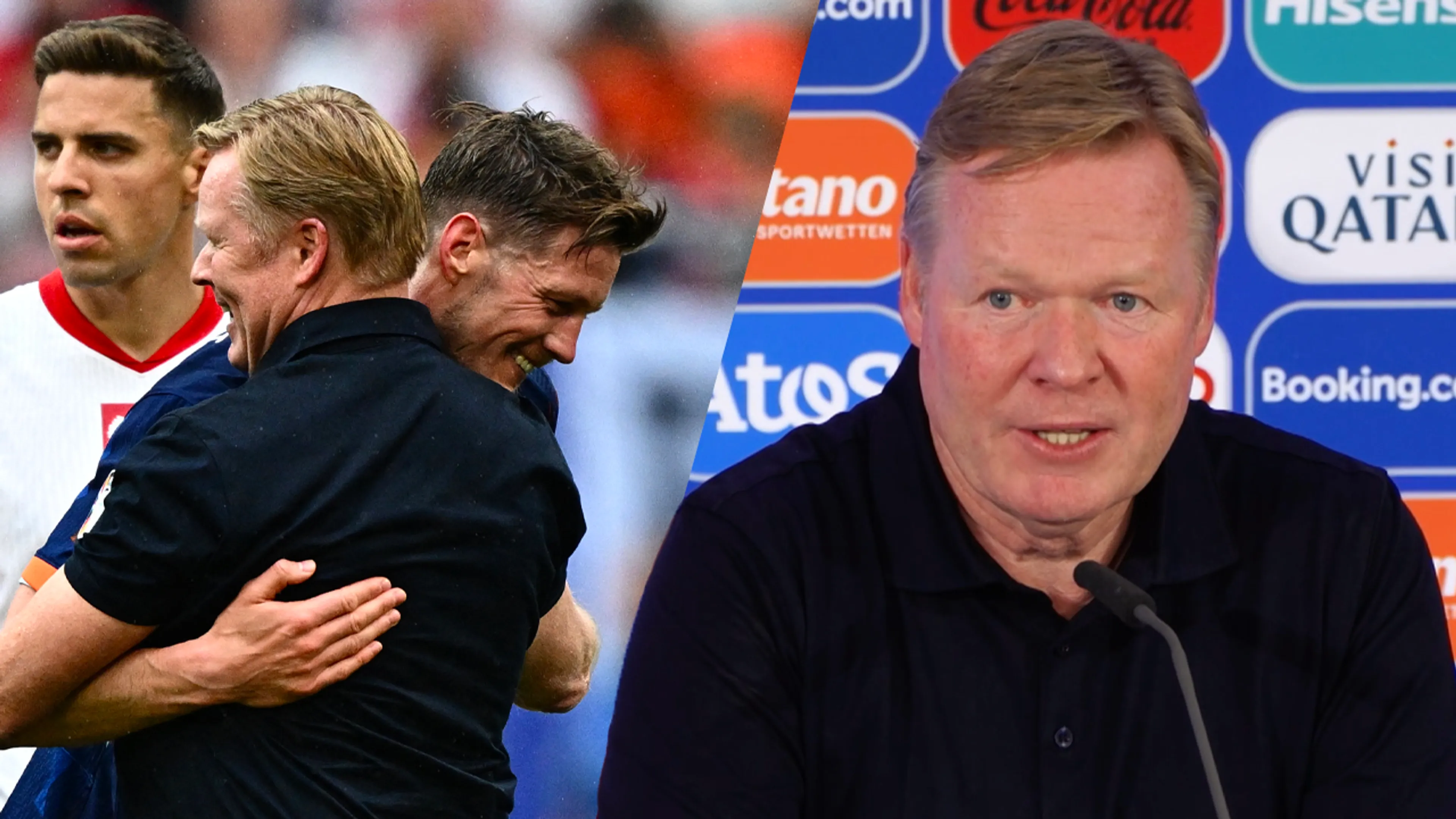 Koeman over Weghorst: 'Hij voegt iets toe door z'n manier van zijn'