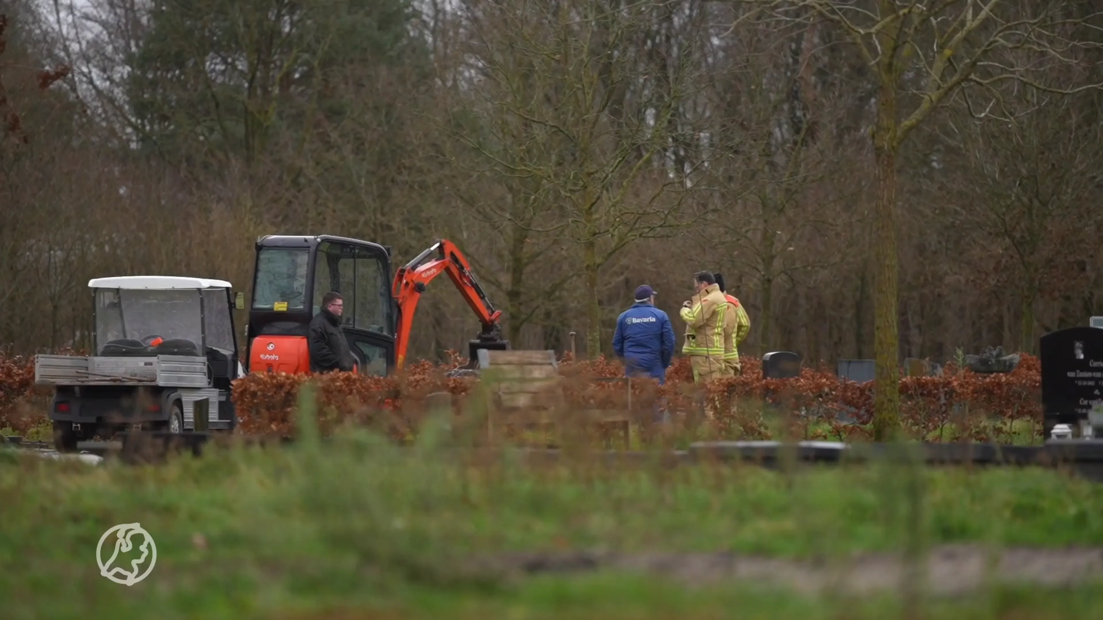 Vrijwillige brandweer Nuenen redt op het nippertje uitvaart