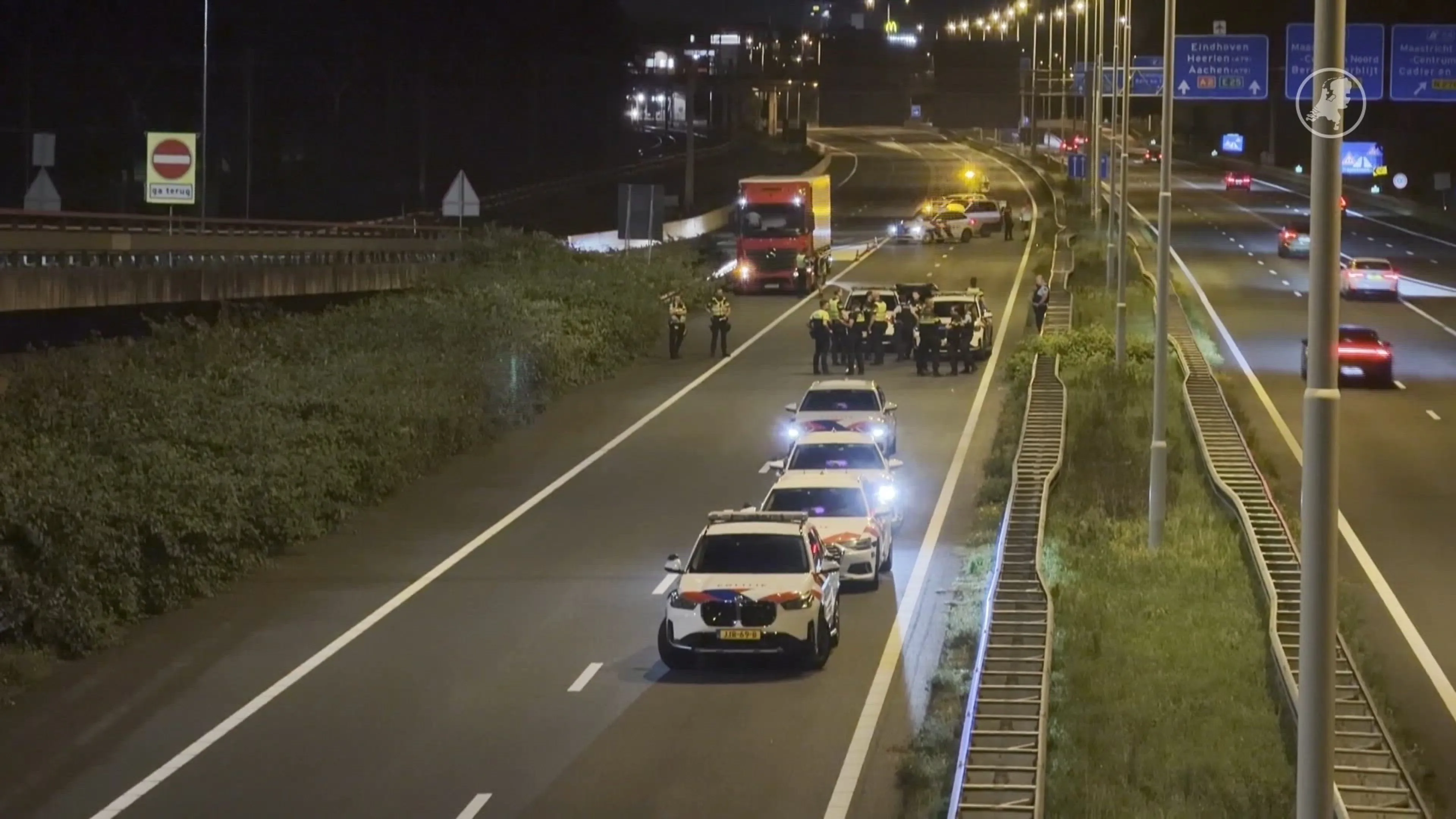 Achtervolging op A2 eindigt in crash