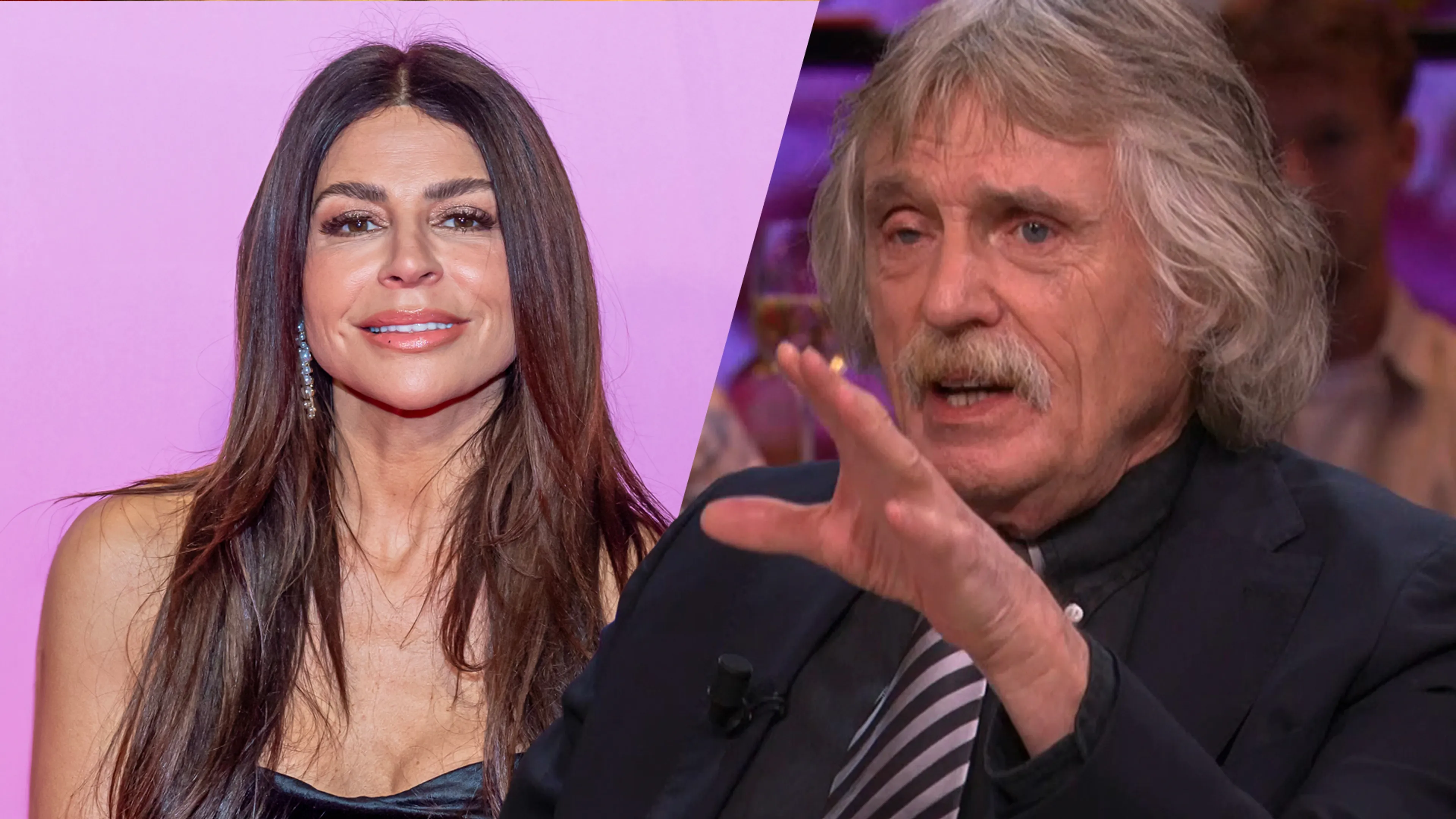Johan Derksen na bruiloft Olcay: ‘Voor eeuwig ongeloofwaardig als voorvechter tegen huiselijk geweld’