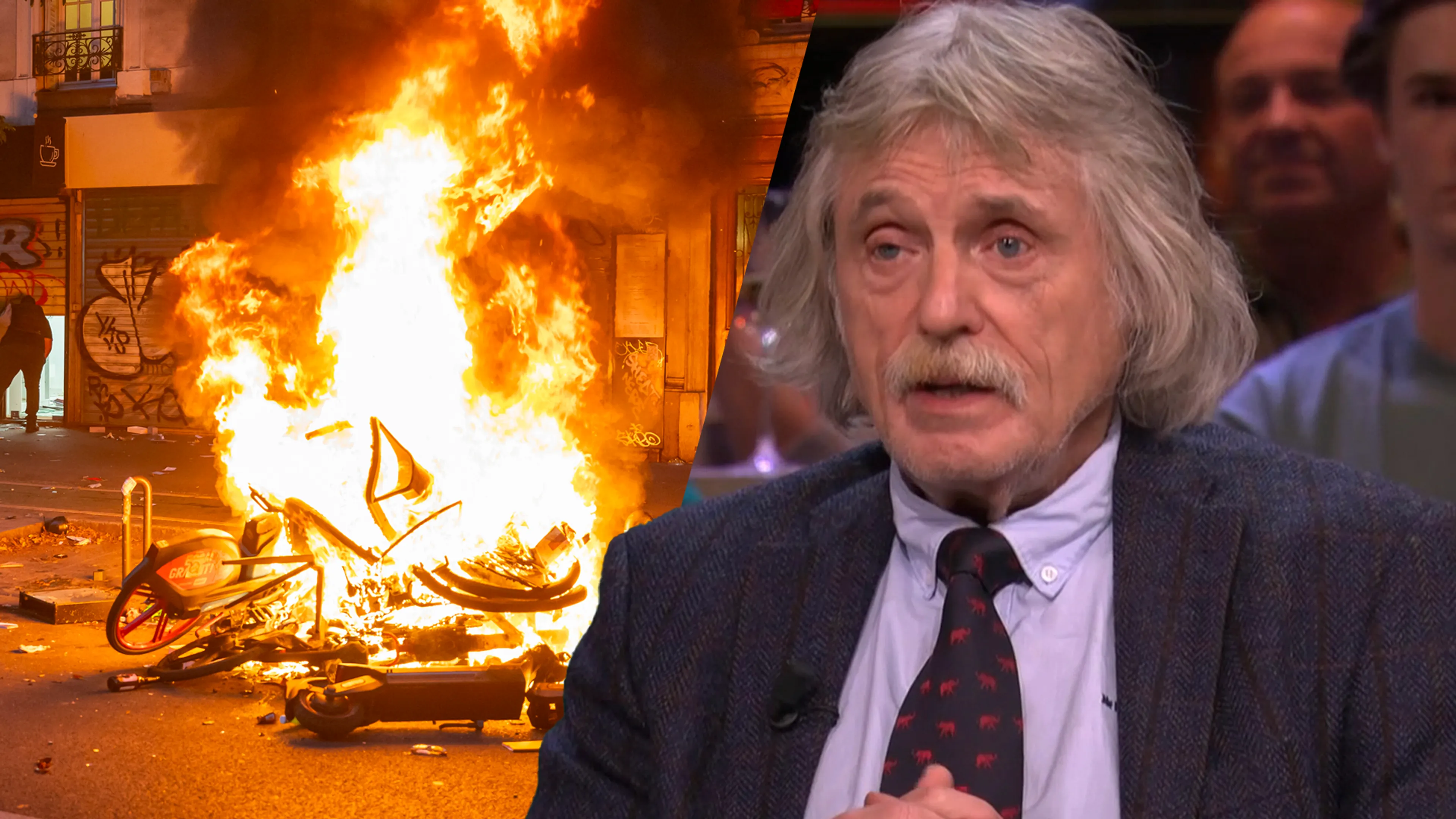 Johan Derksen uit zorgen over mogelijke Gen Z-protesten: 'Ik hou mijn hart vast!'
