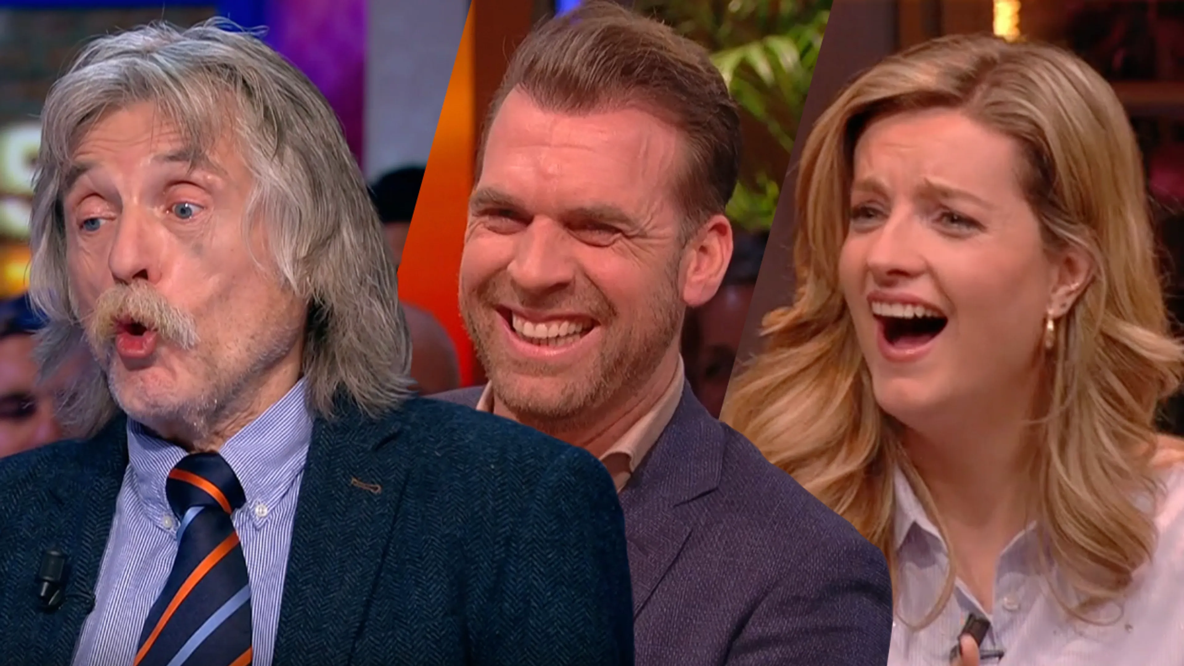 De Oranjezondag-tafel gaat stuk om beelden van Johan Derksen over de clitoris