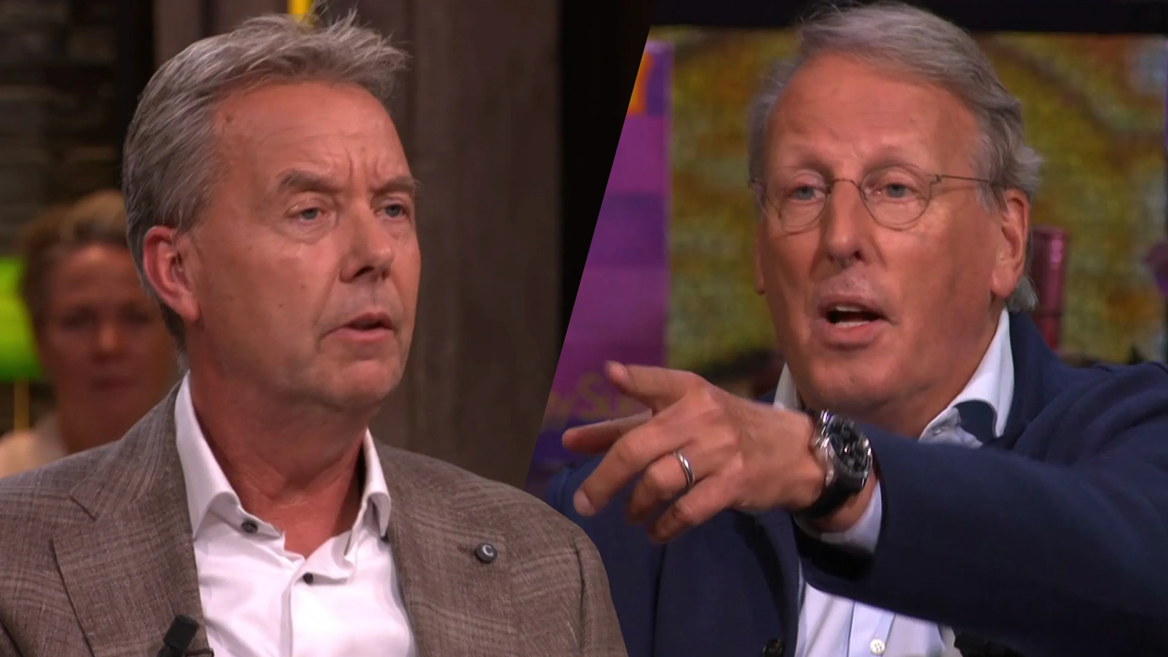 Valentijn Driessen lijnrecht tegenover Chris Woerts: ‘Wat is dat nou voor gelul van je?!’