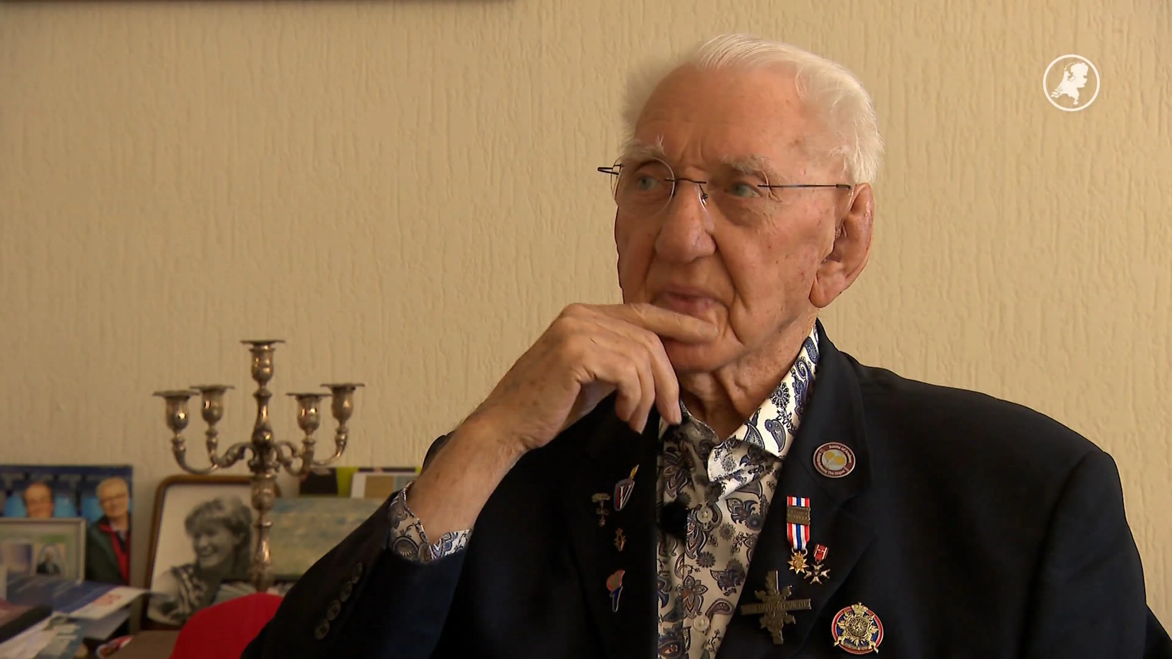 Veteraan Willem bedankt voor vrijheid met brief kinderen