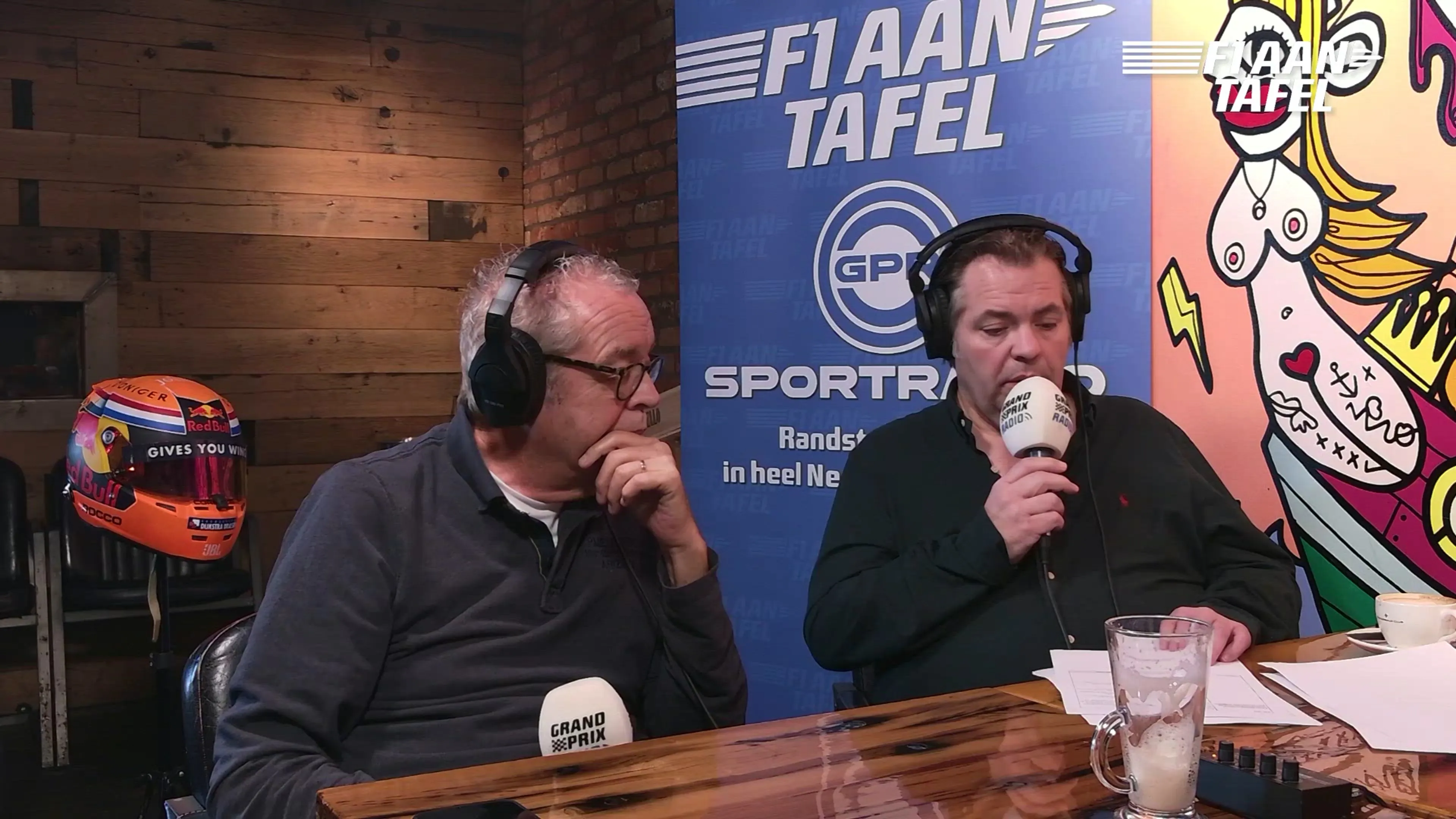 Walter wordt onwel na race en mist interviews