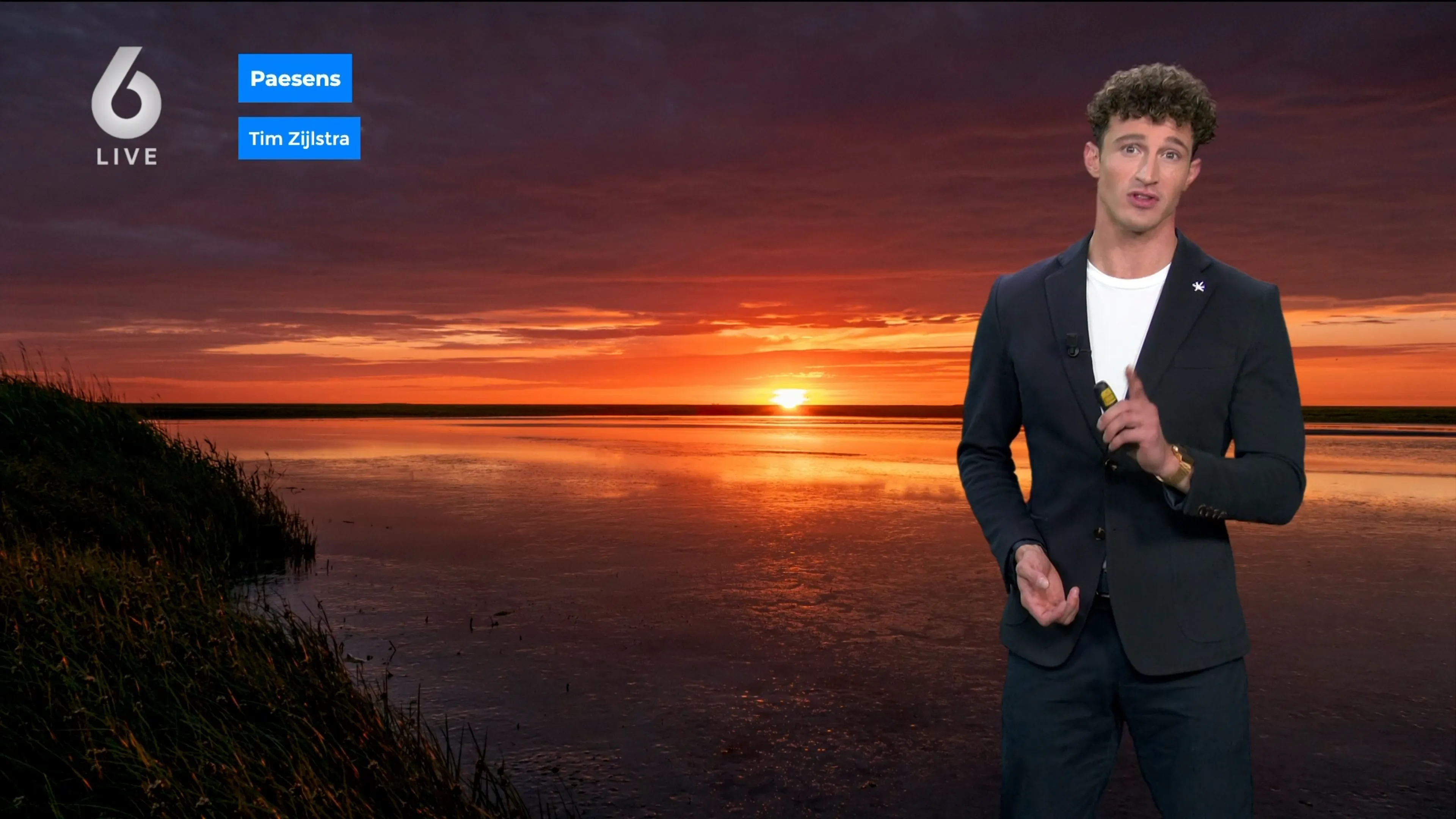 Prachtige oranje zonsondergang verwacht tijdens EK-kraker tegen Frankrijk