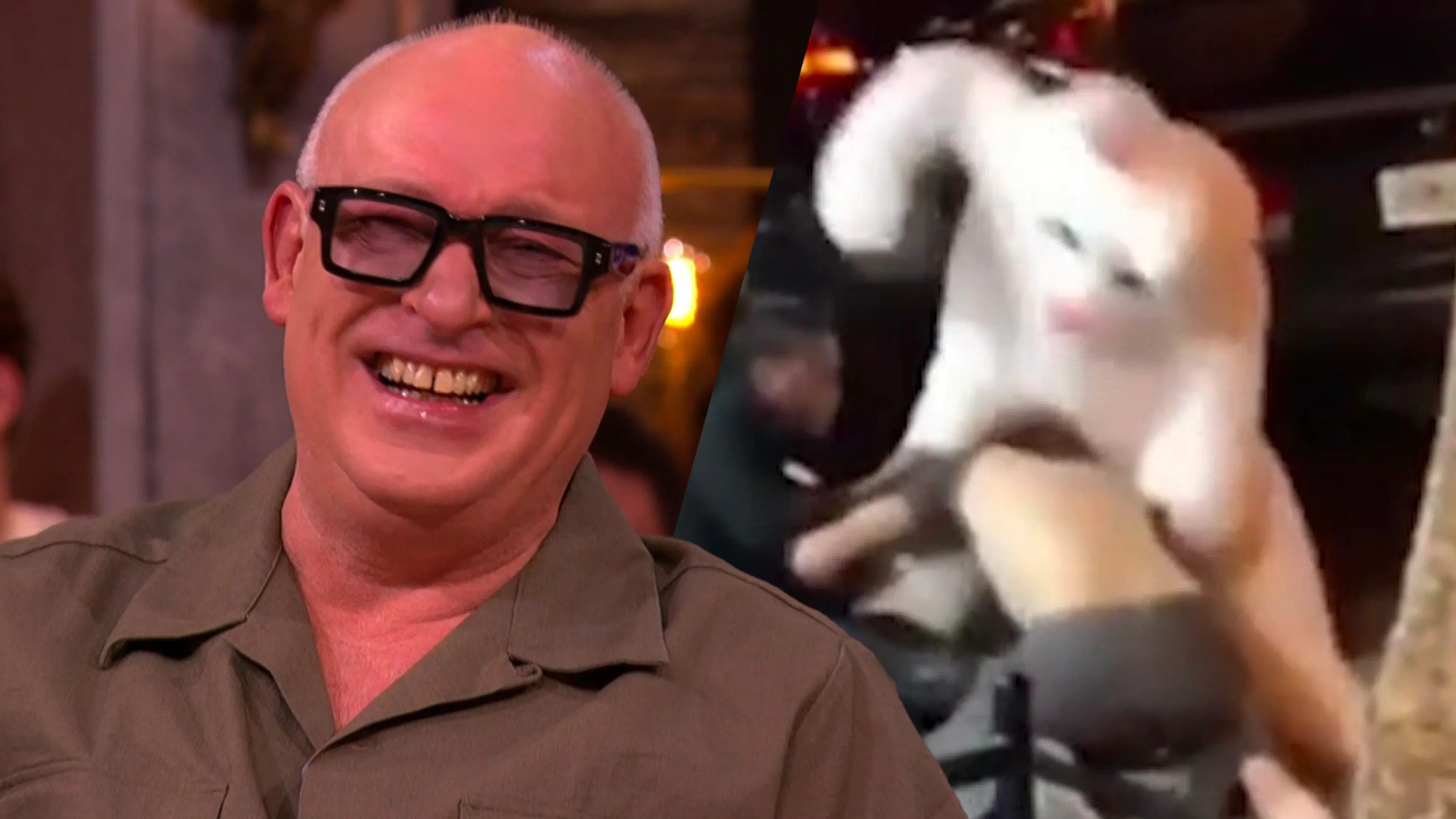 René gaat stuk om filmpje van meppende paashaas