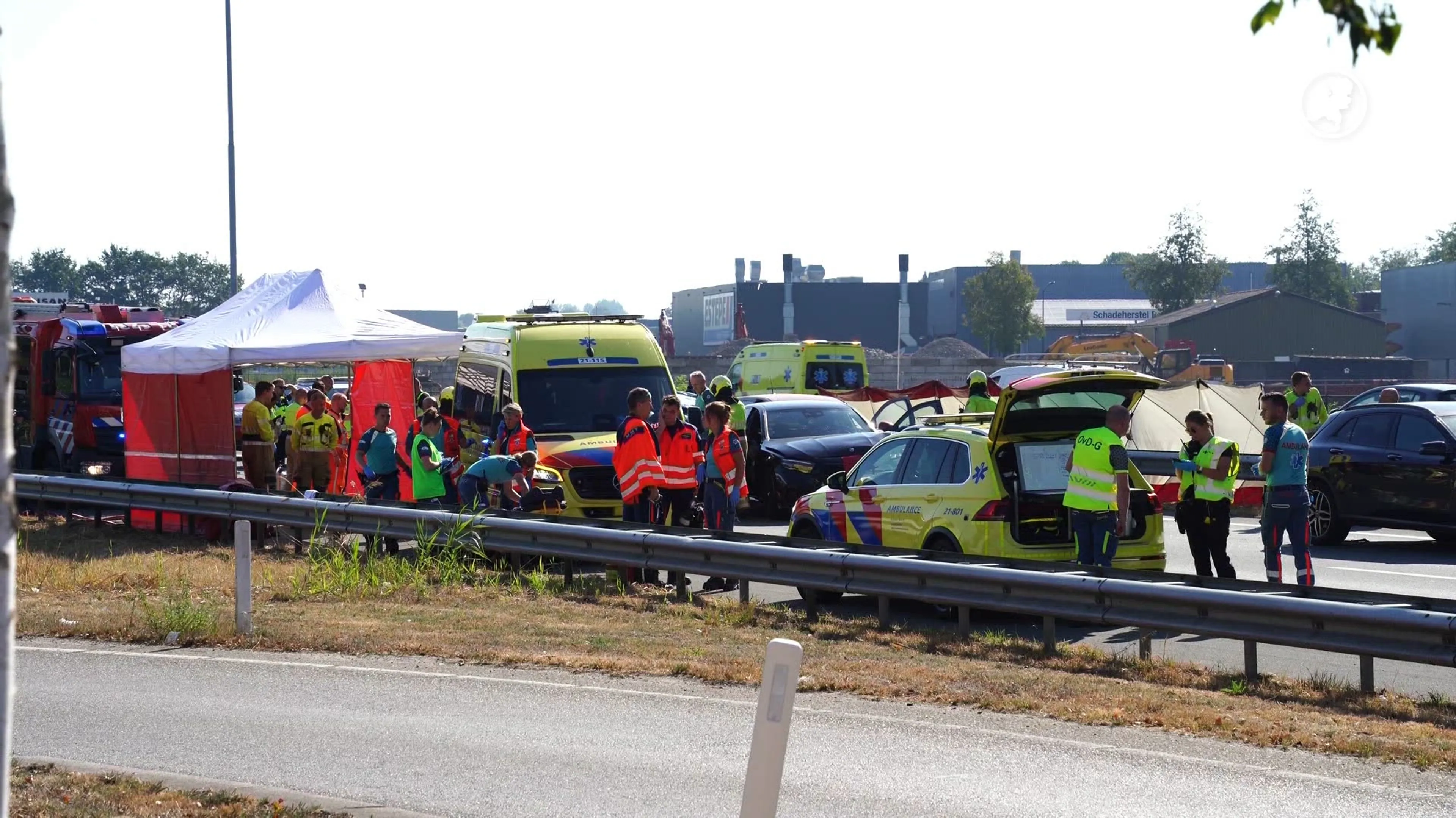 Zes gewonden na dodelijk ongeval A59 bij Heesch uit ziekenhuis