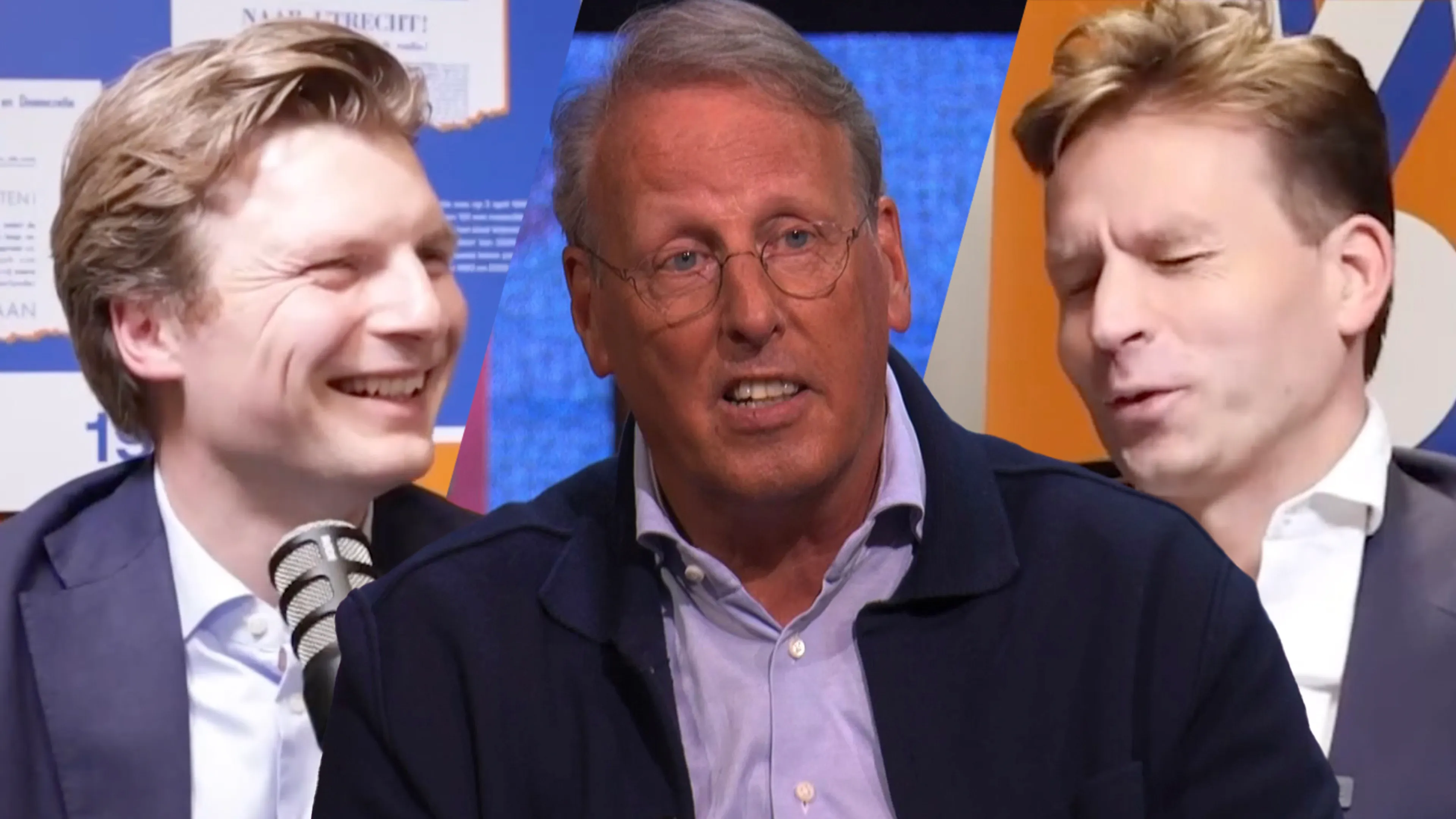 Ruben Brekelmans en Vincent Karremans krijgen vraag van Chris Woerts in hun podcast: 'Oh God...'