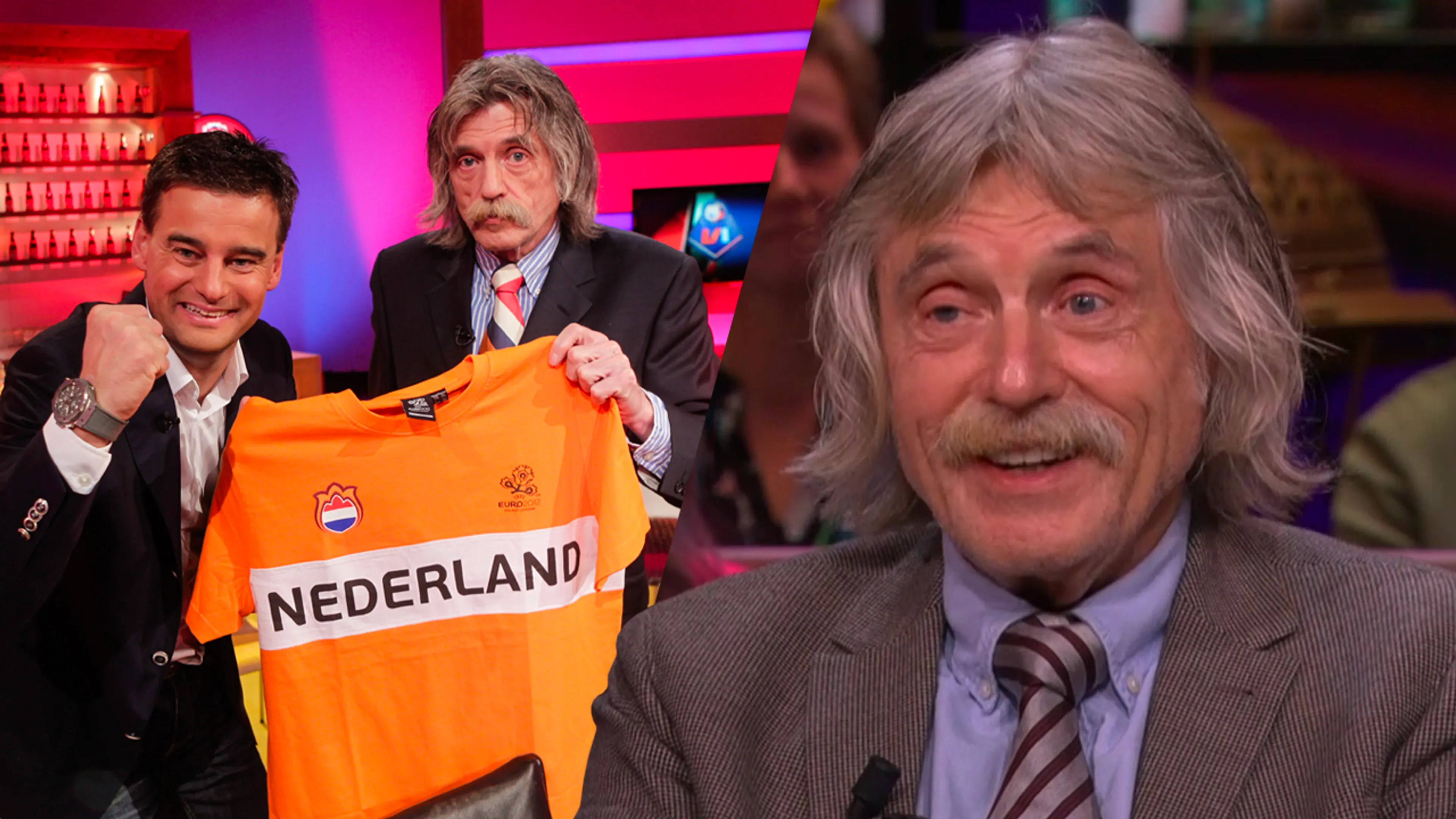 Komt er een nieuwe EK-hit van Johan Derksen en Wilfred Genee? ‘Daag ons niet uit…’