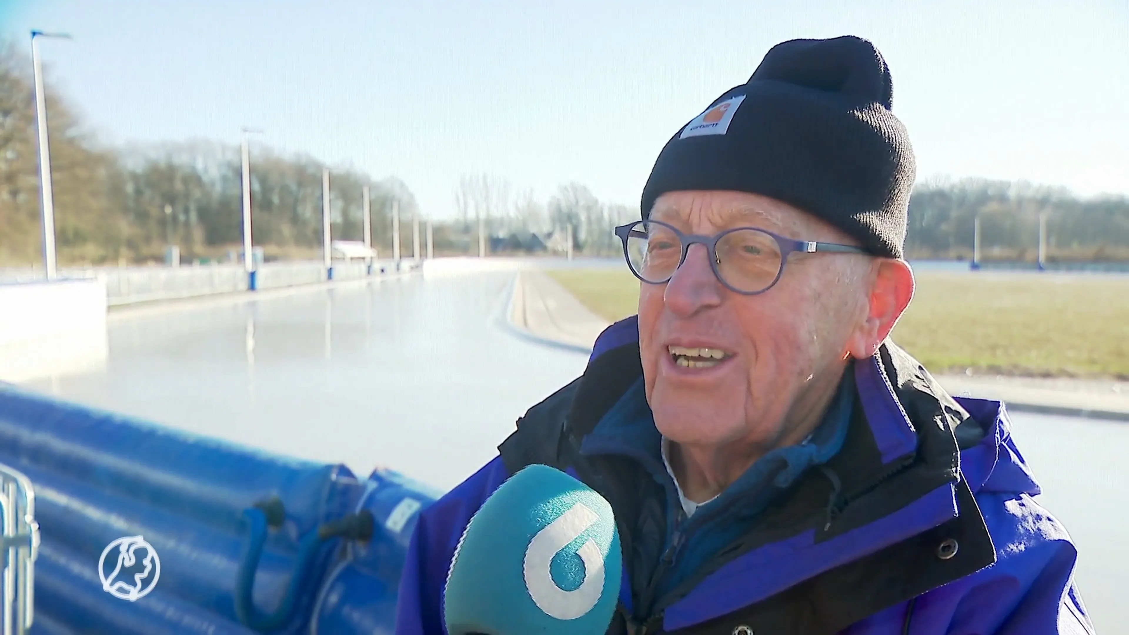 Hier wordt vanavond de eerste marathon op natuurijs geschaatst