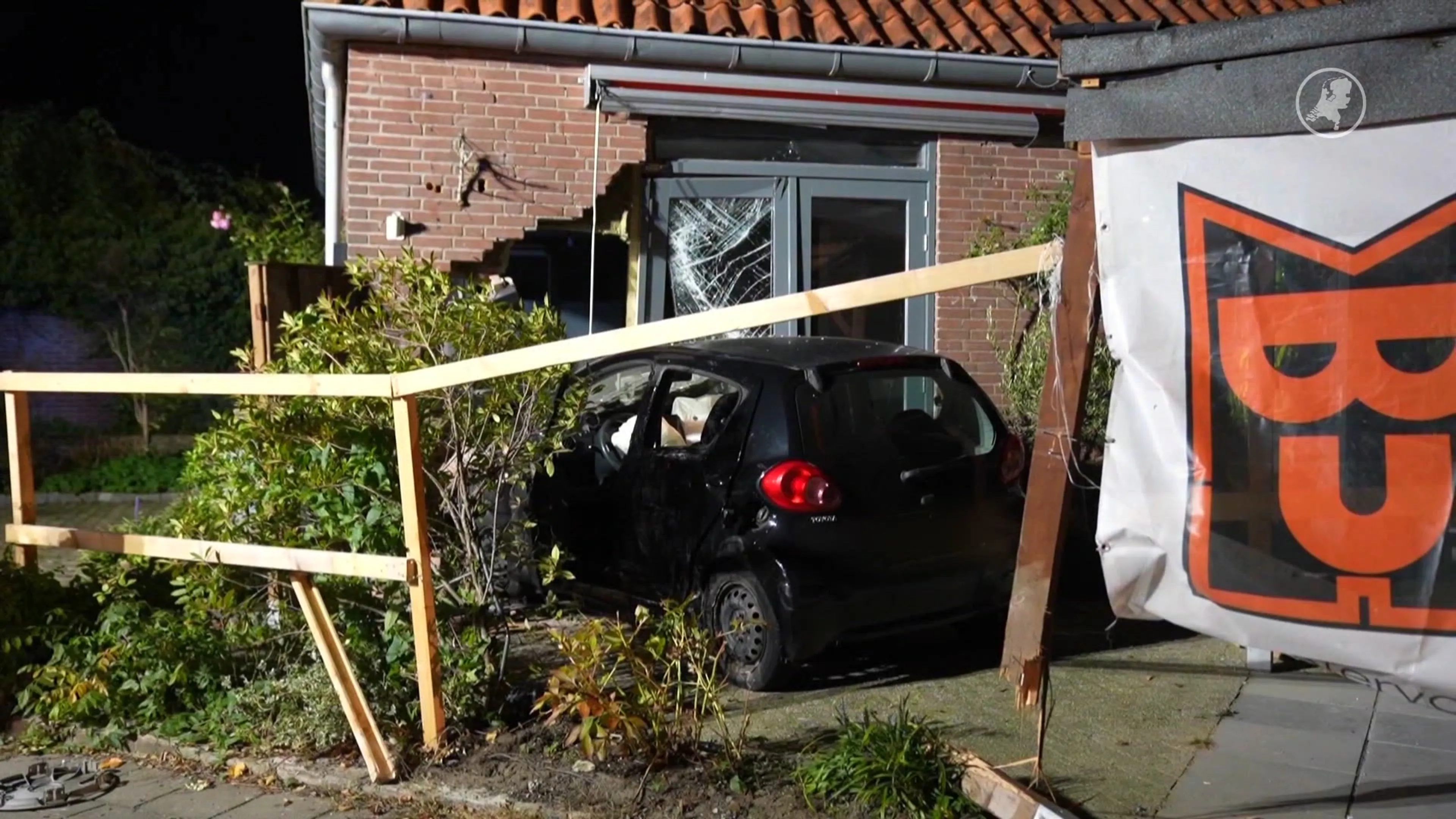 Auto ramt woning in Doesburg