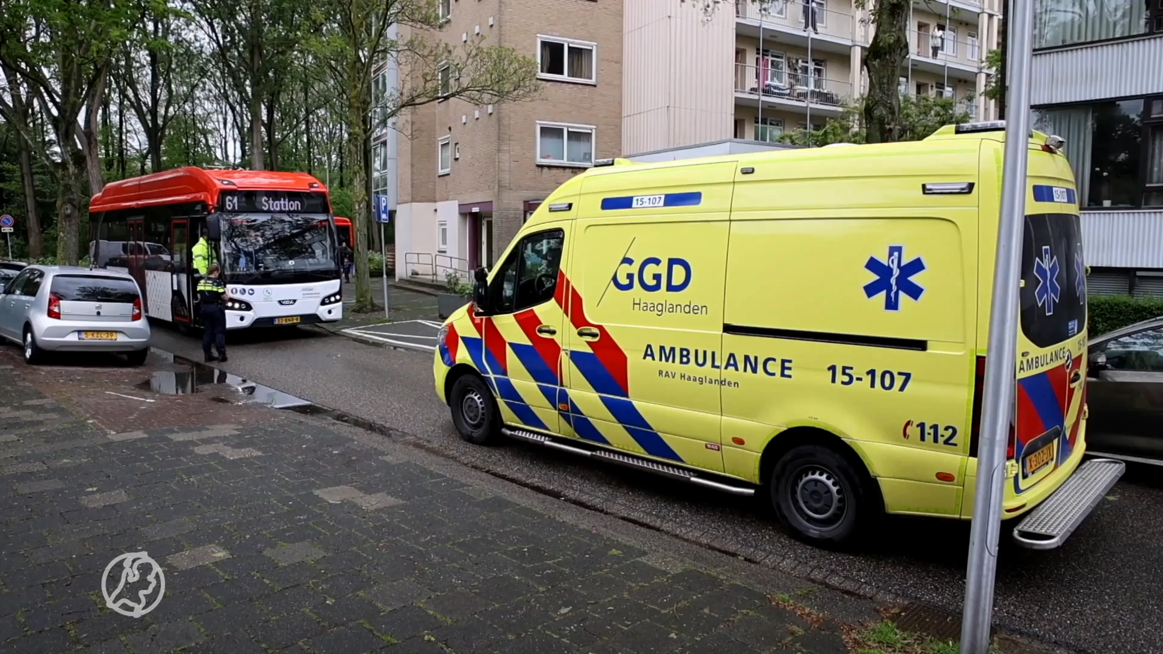 Kindje gewond bij ongeluk met lijnbus in Delft