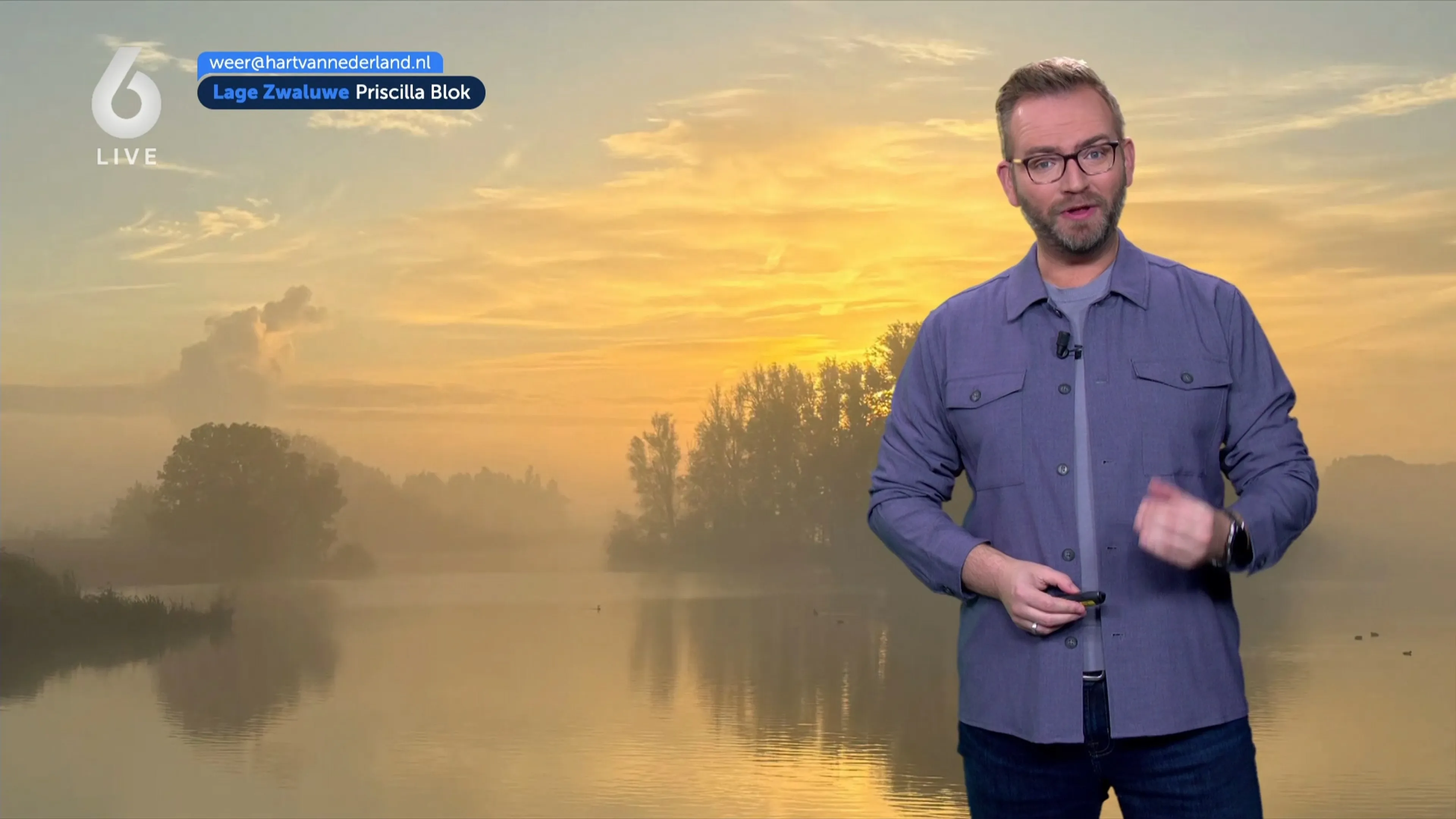Code geel door mist, daarna opklaringen