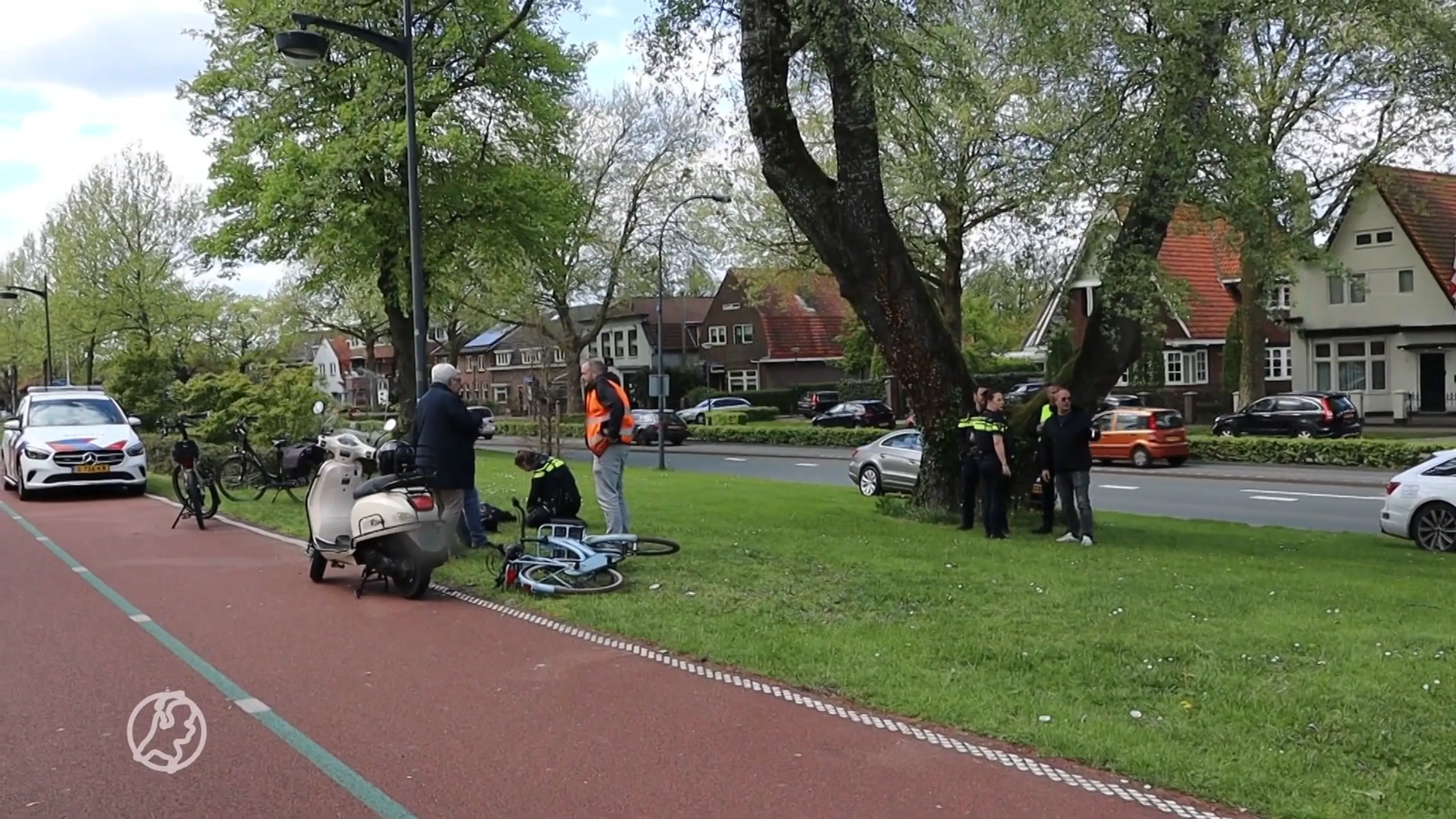 Zware mishandeling in Waalwijk, twee meisjes van scooter getrapt