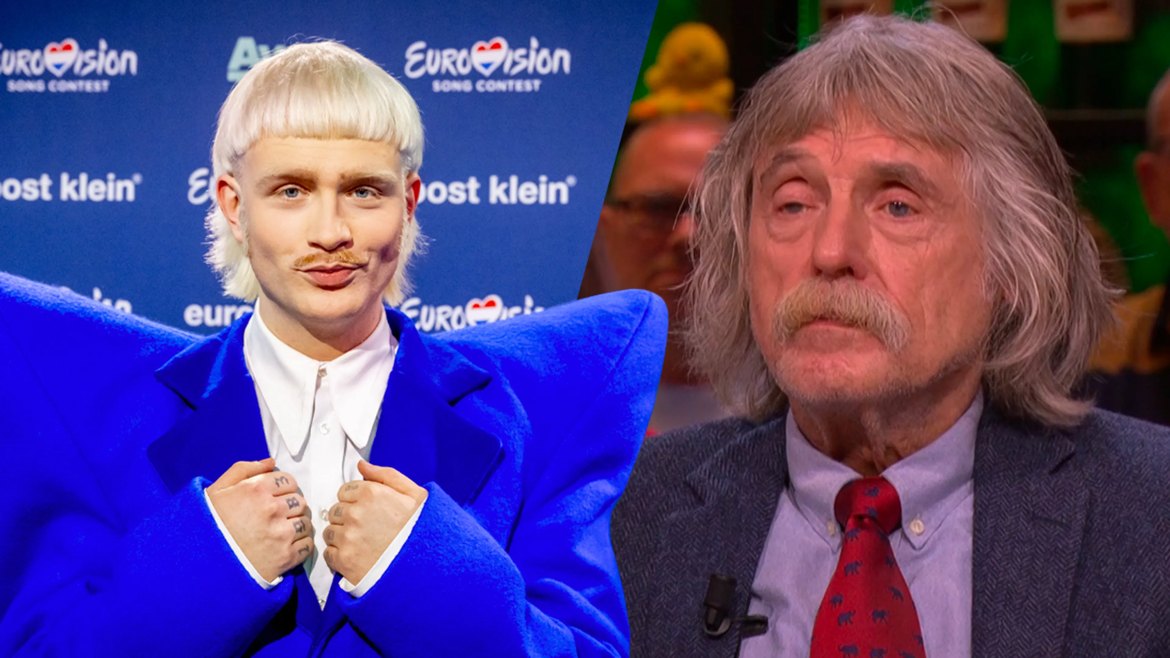 Johan over Songfestivalnummer Joost Klein: ’Je schaamt je dood dat hij Nederland vertegenwoordigt’