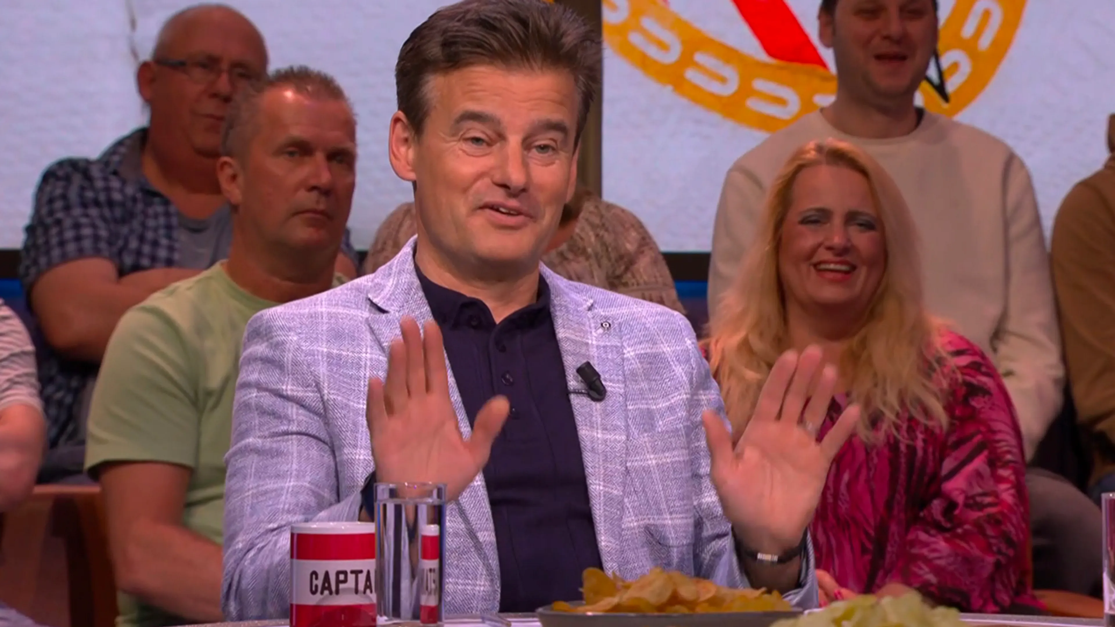 'Ik wist niet dat je boos werd, rustig!'