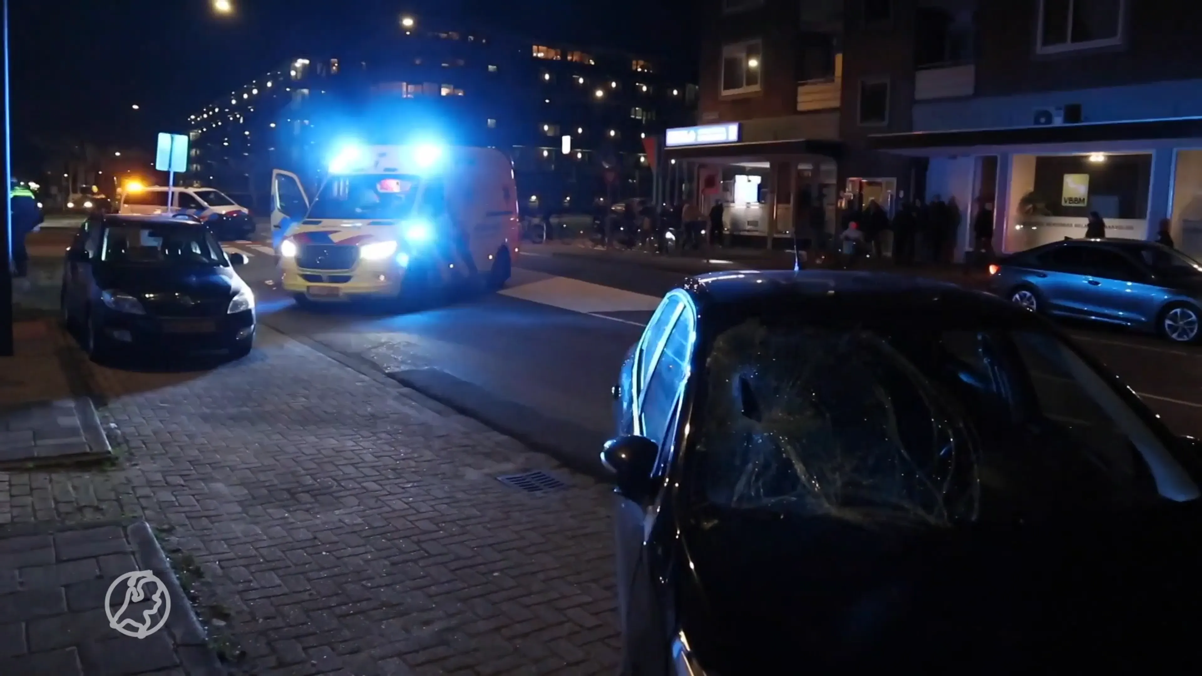 Voetganger zwaargewond na botsing met auto in Rotterdam