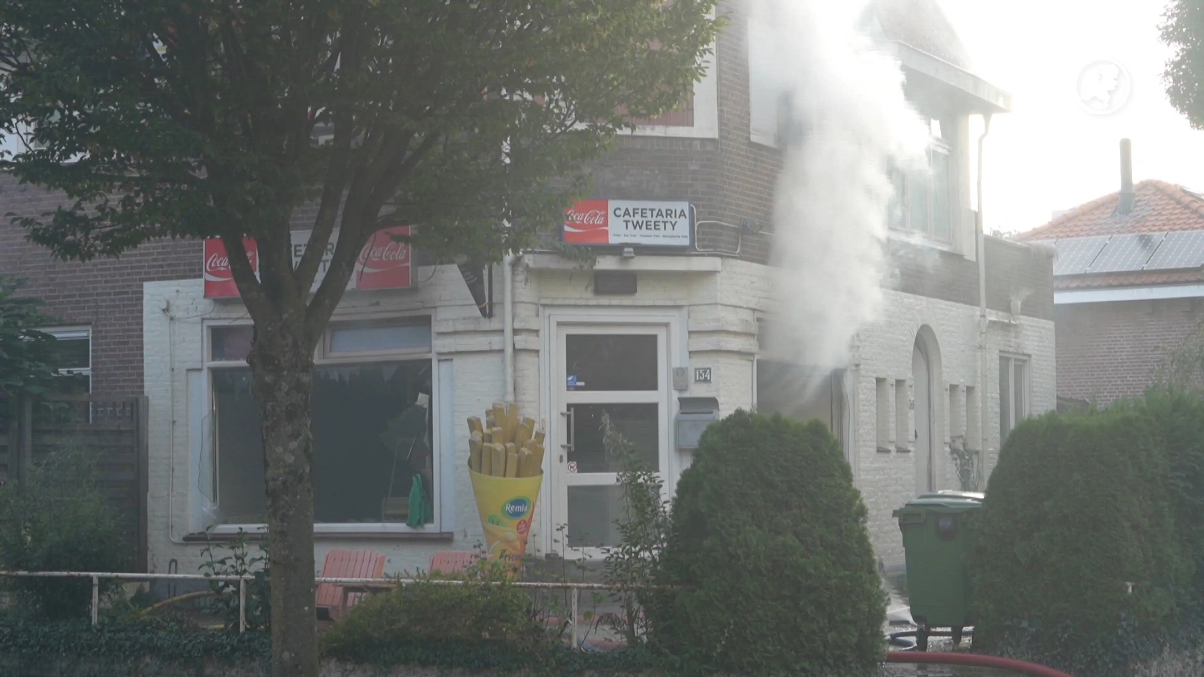 Twee gewonden bij brand in voormalige snackbar Nijmegen