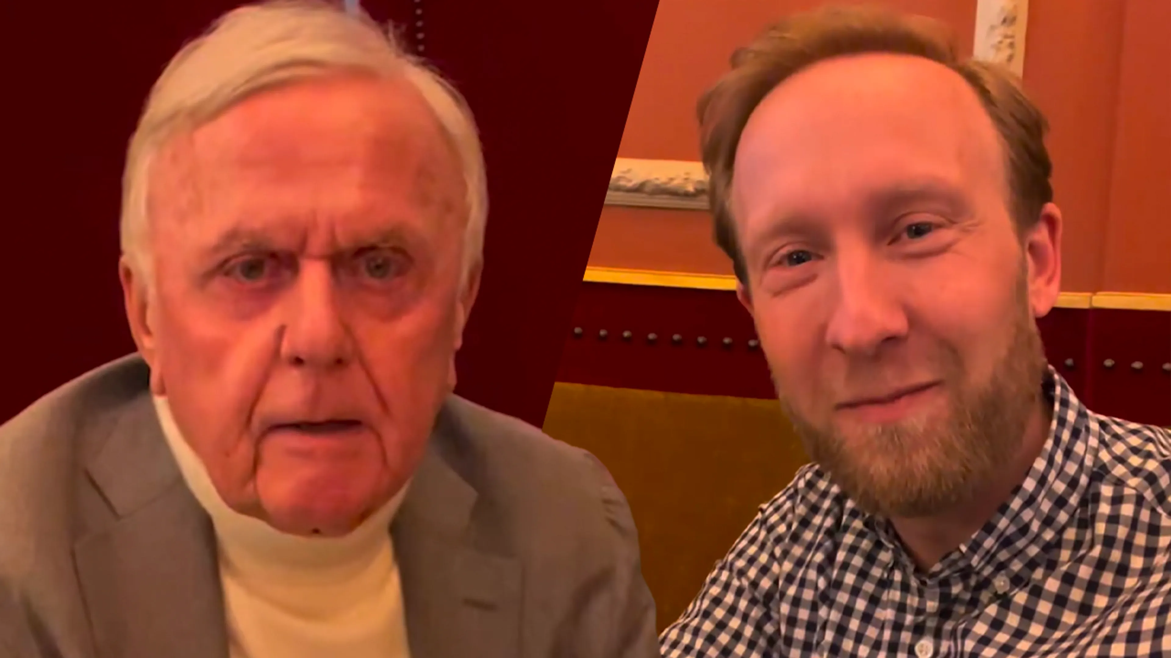 Raymond en Harry feliciteren René met 63e verjaardag: 'Namens de hele familie Mens!'