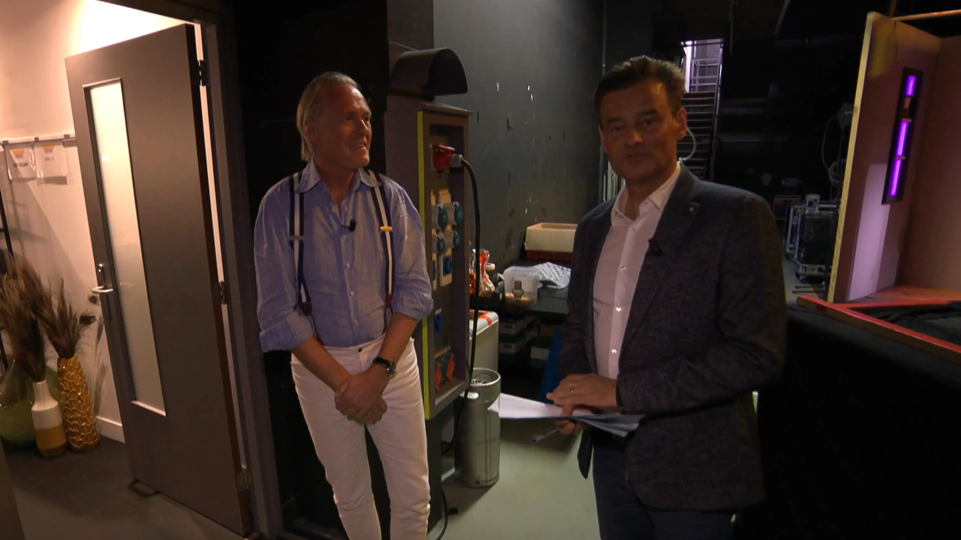 Jort Kelder en Wilfred verzinnen live In de Wandelgangen nieuw tv-format
