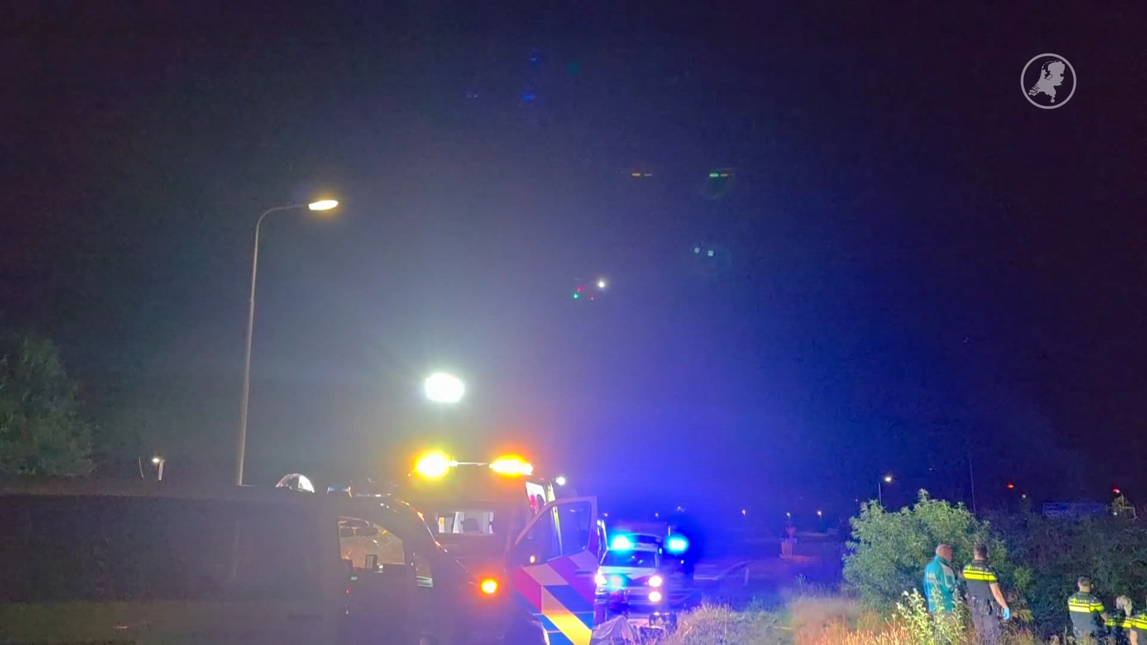 Drie gewonden na politieachtervolging bij Venlo