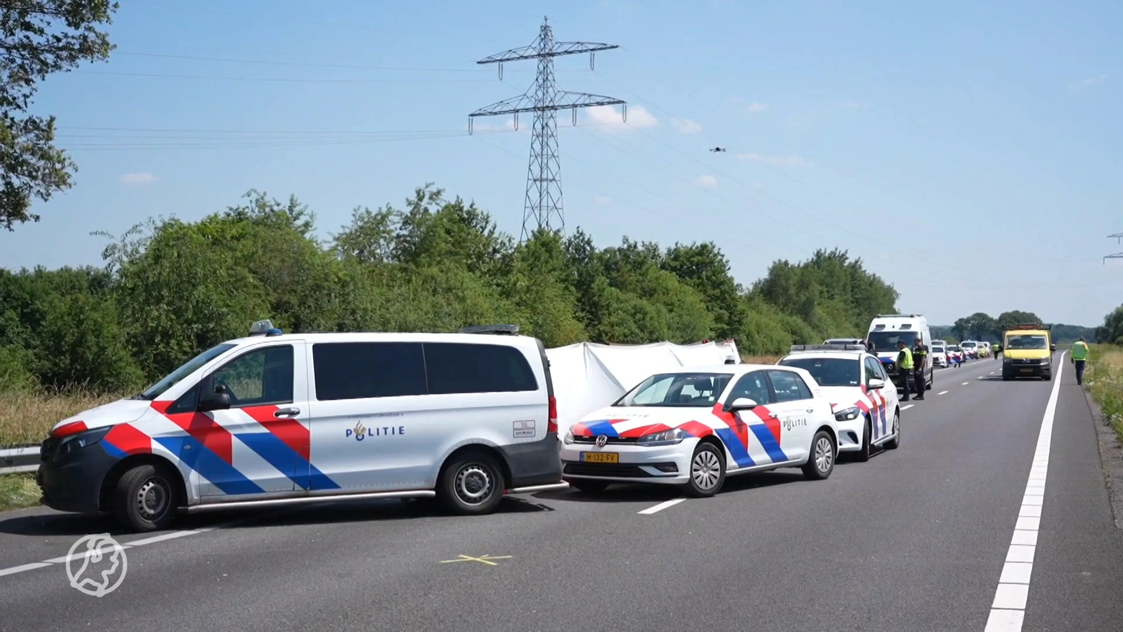 Dodelijk ongeluk op de A73