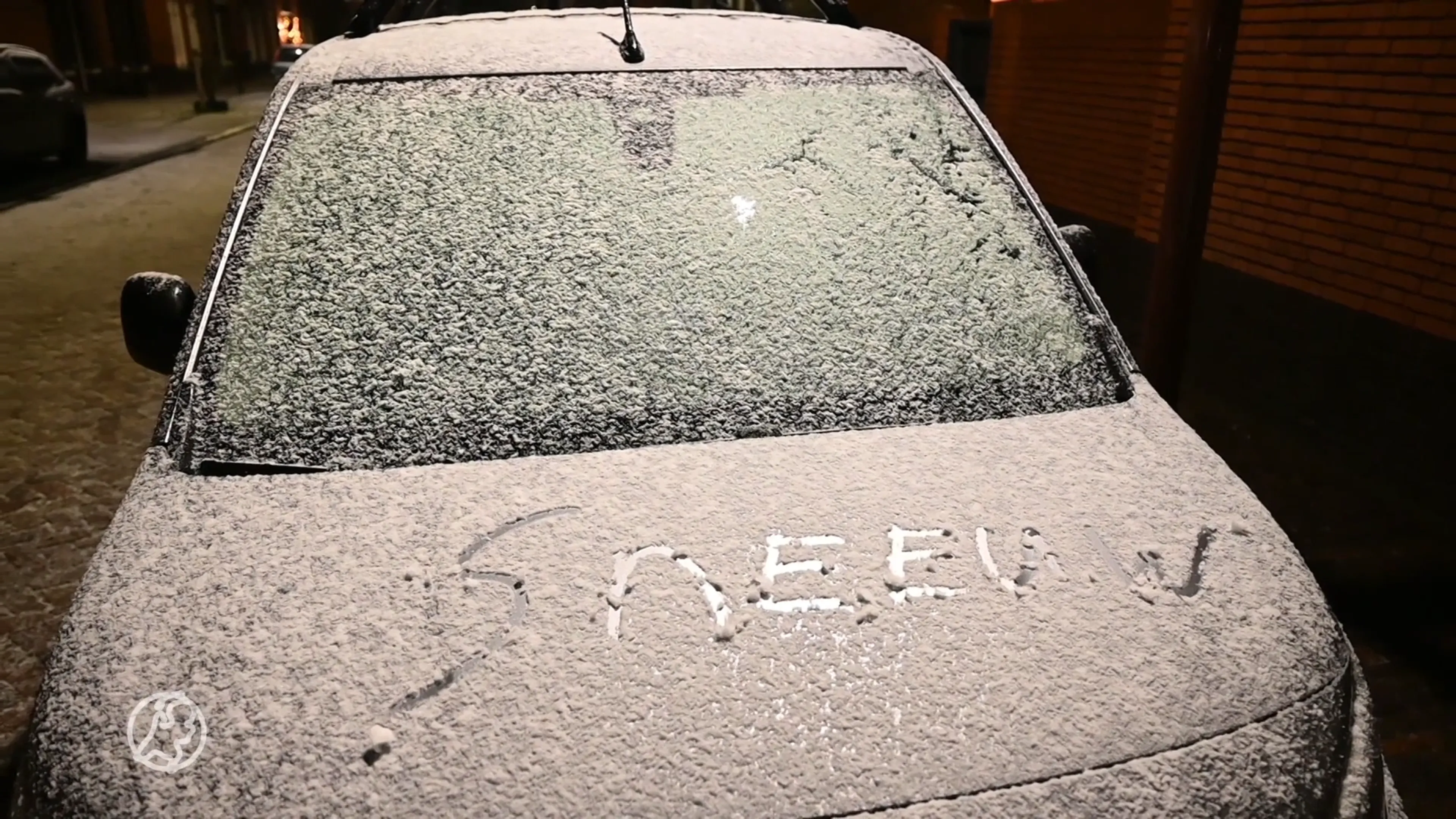 Het sneeuwt in Brabant