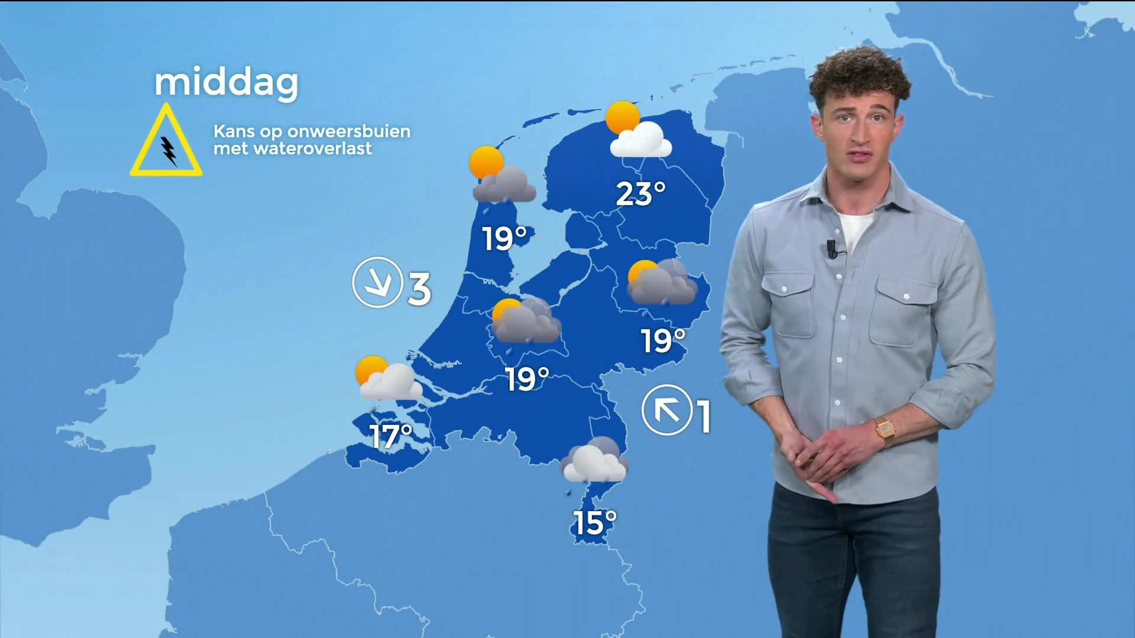 Code geel om stevige (onweers)buien: dit kunnen we verwachten