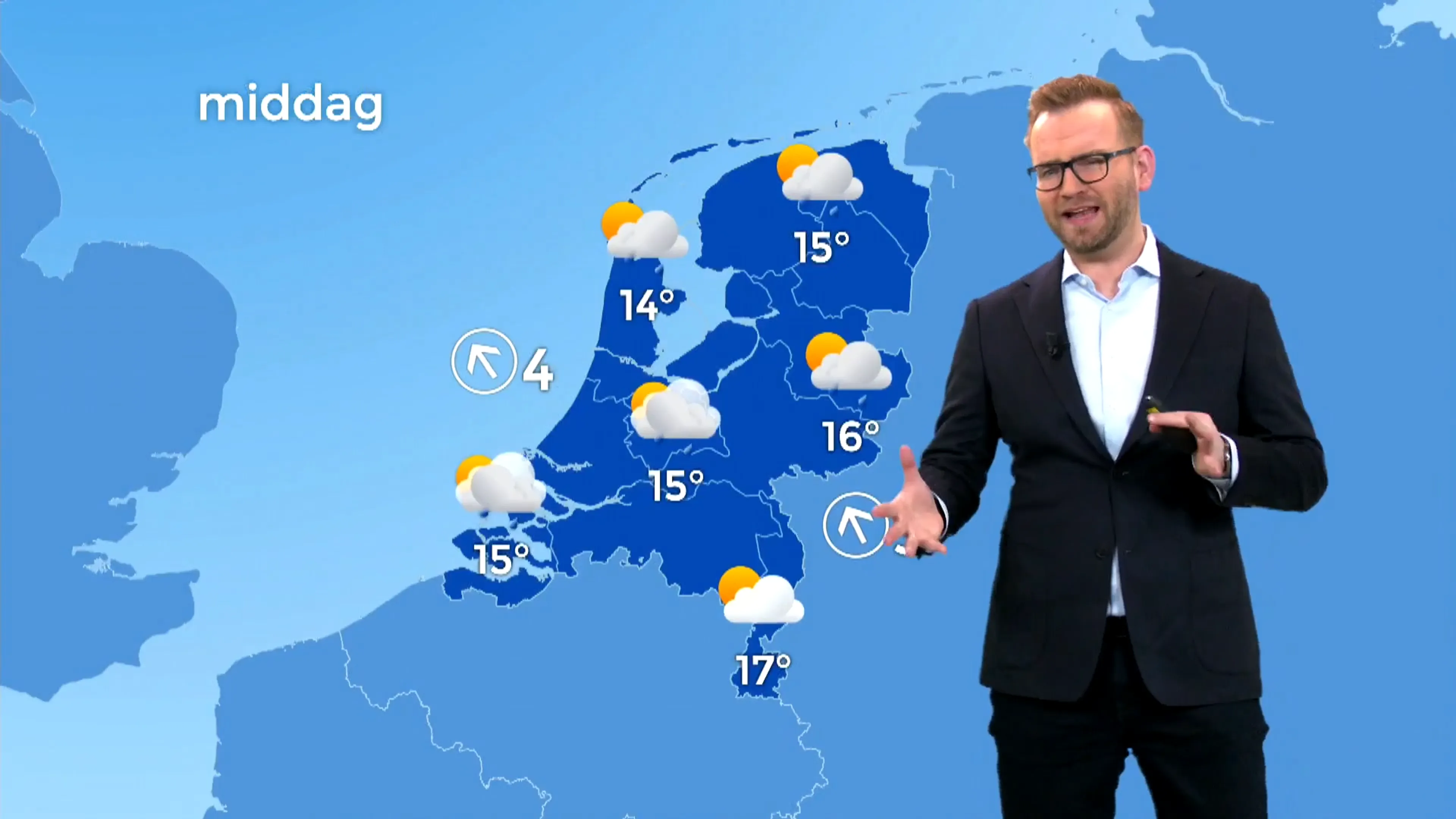 Zon, maar ook hagel en onweer op deze Koningsdag