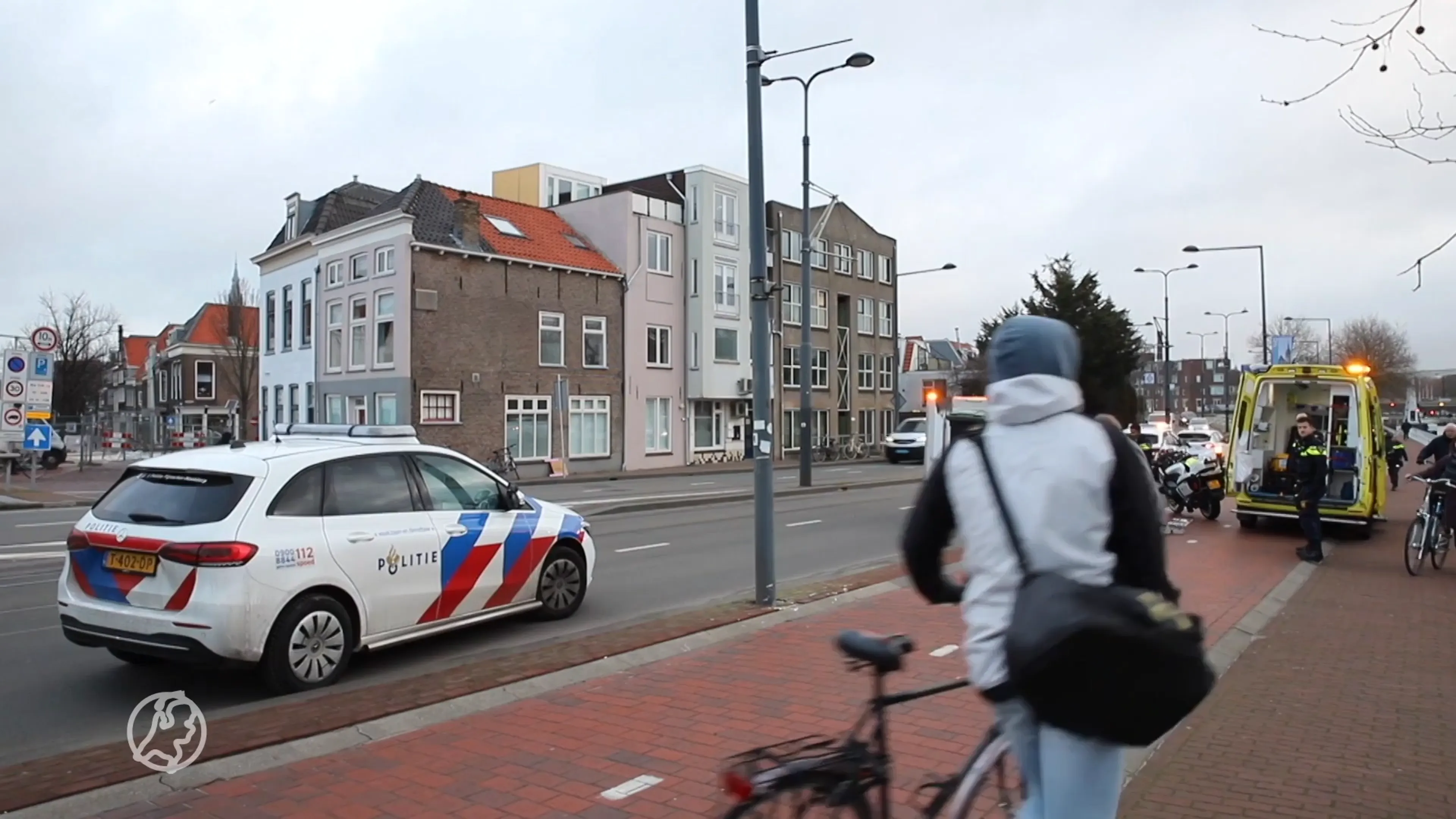 Tiener op fatbike raakt gewond na aanrijding met vuilniswagen