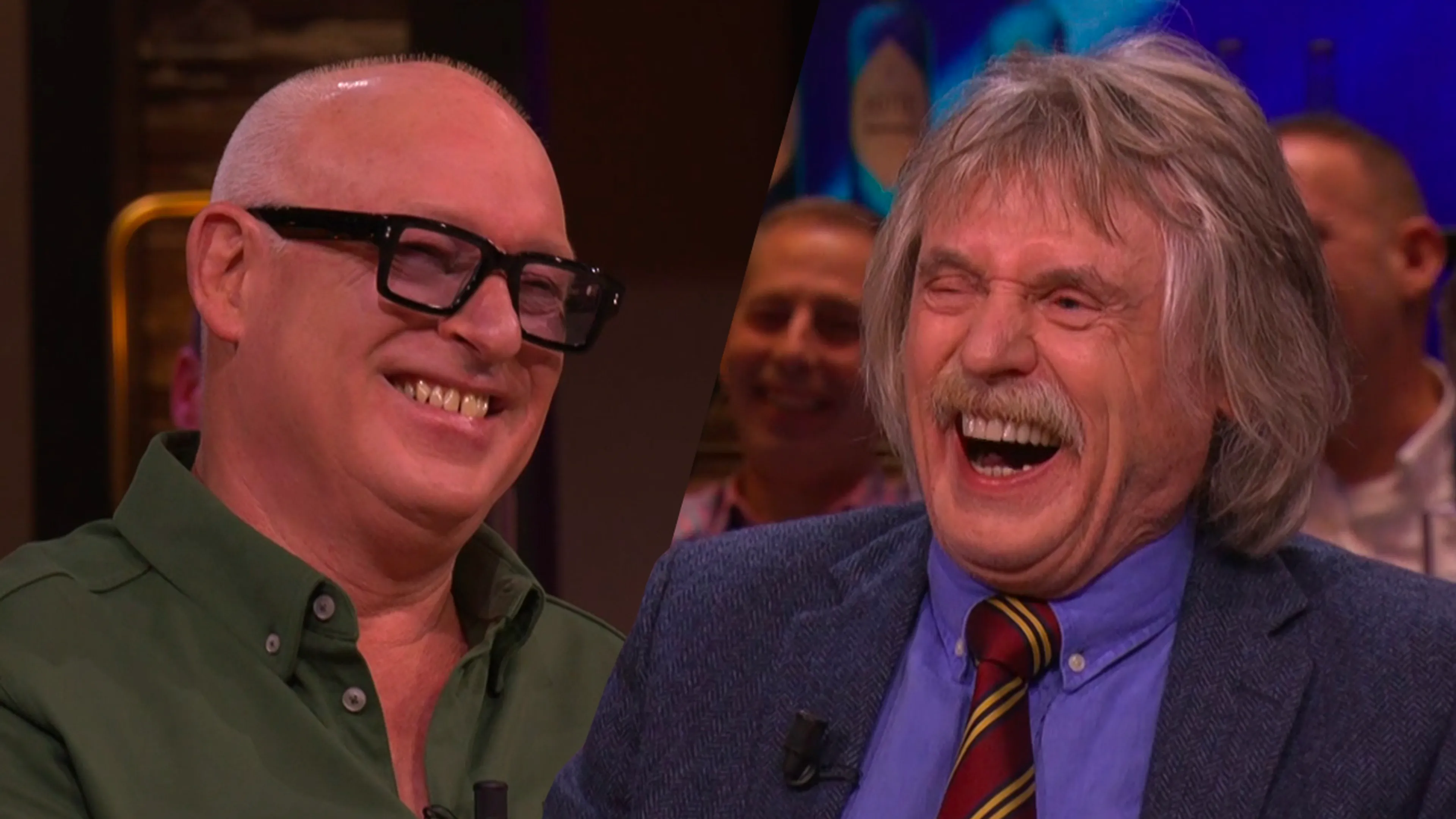 Johan reageert gevat én bloedordinair op bijzondere vraag van René