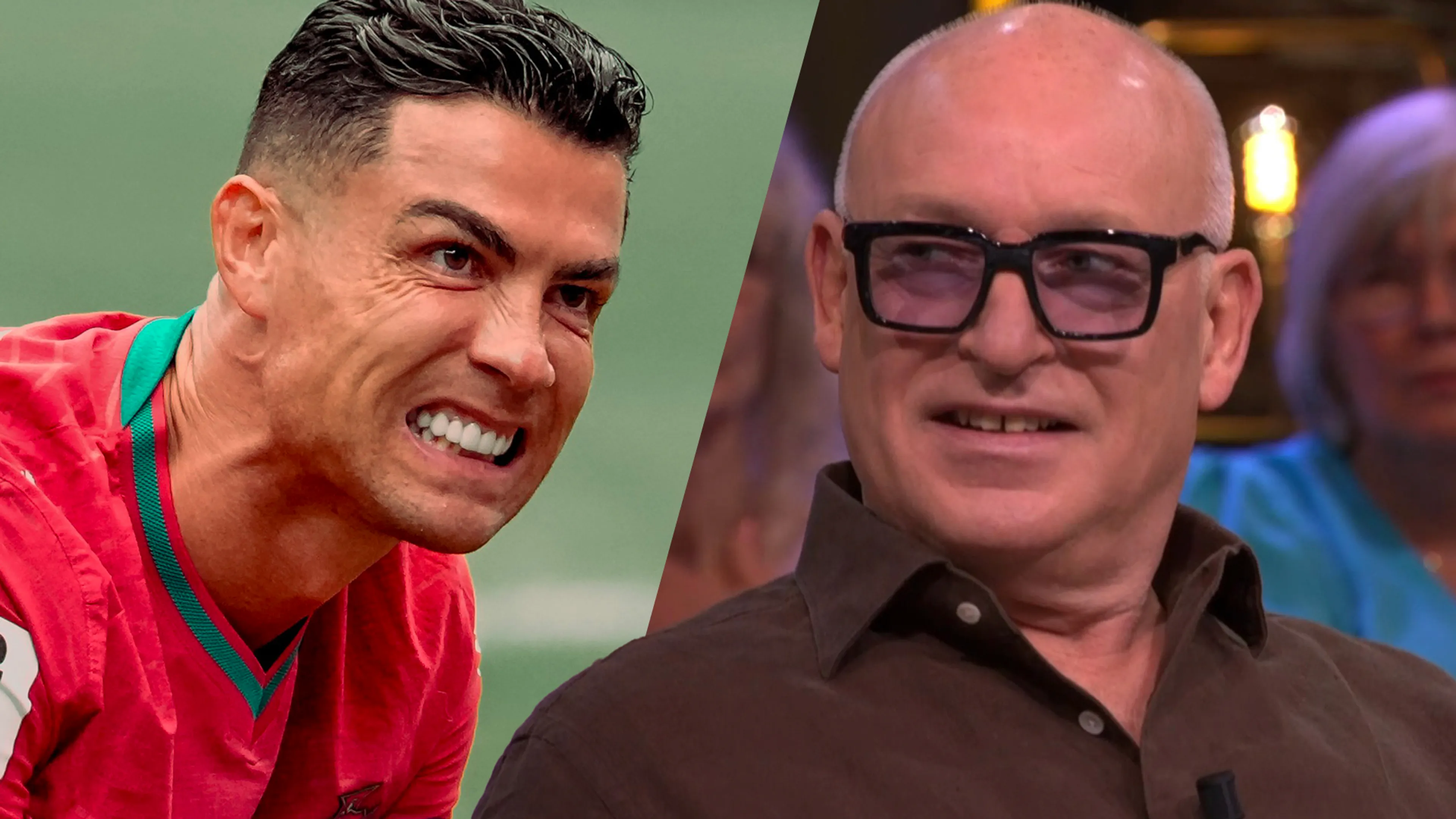 René van der Gijp reageert op statement Cristiano Ronaldo: ‘We moeten hem gaan bellen’